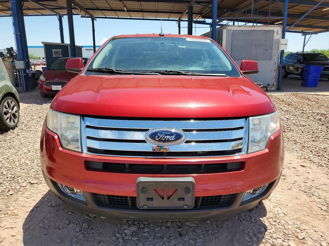 2008 Ford Edge Limited Red vin: 2FMDK49C18BB00565