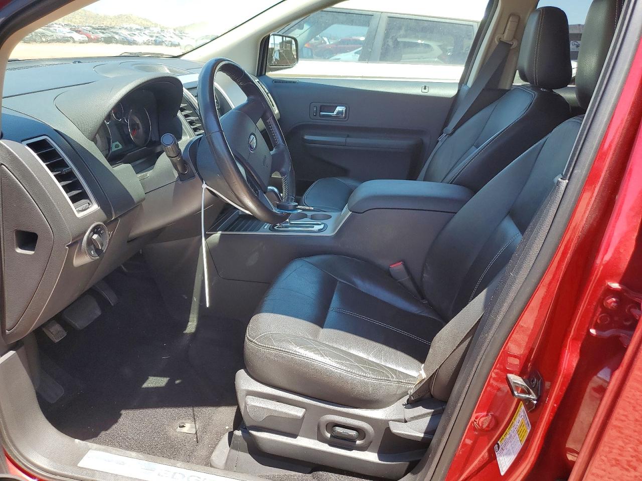 2008 Ford Edge Limited Red vin: 2FMDK49C18BB00565