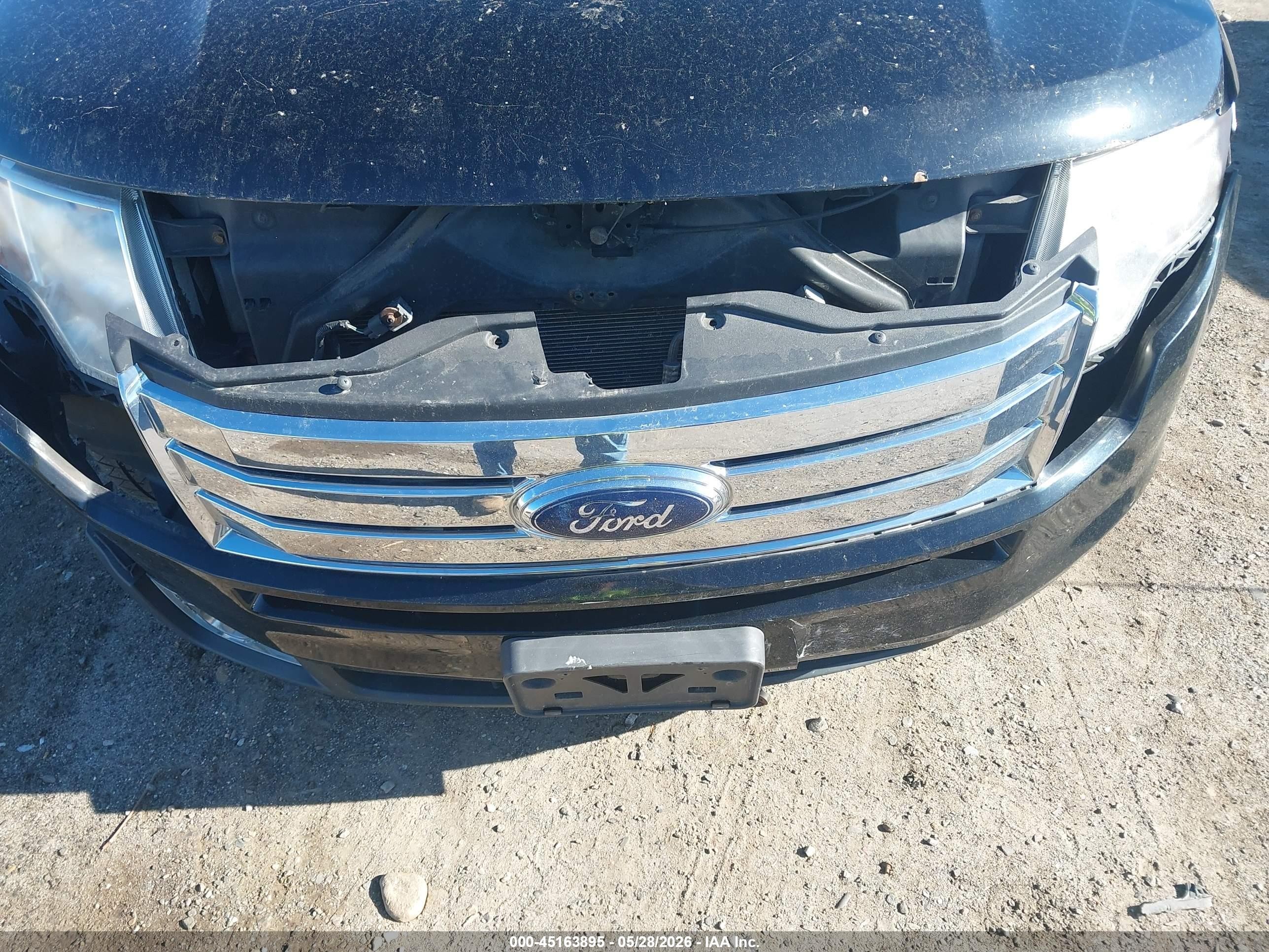 2008 Ford Edge Limited Black vin: 2FMDK49C18BB04292