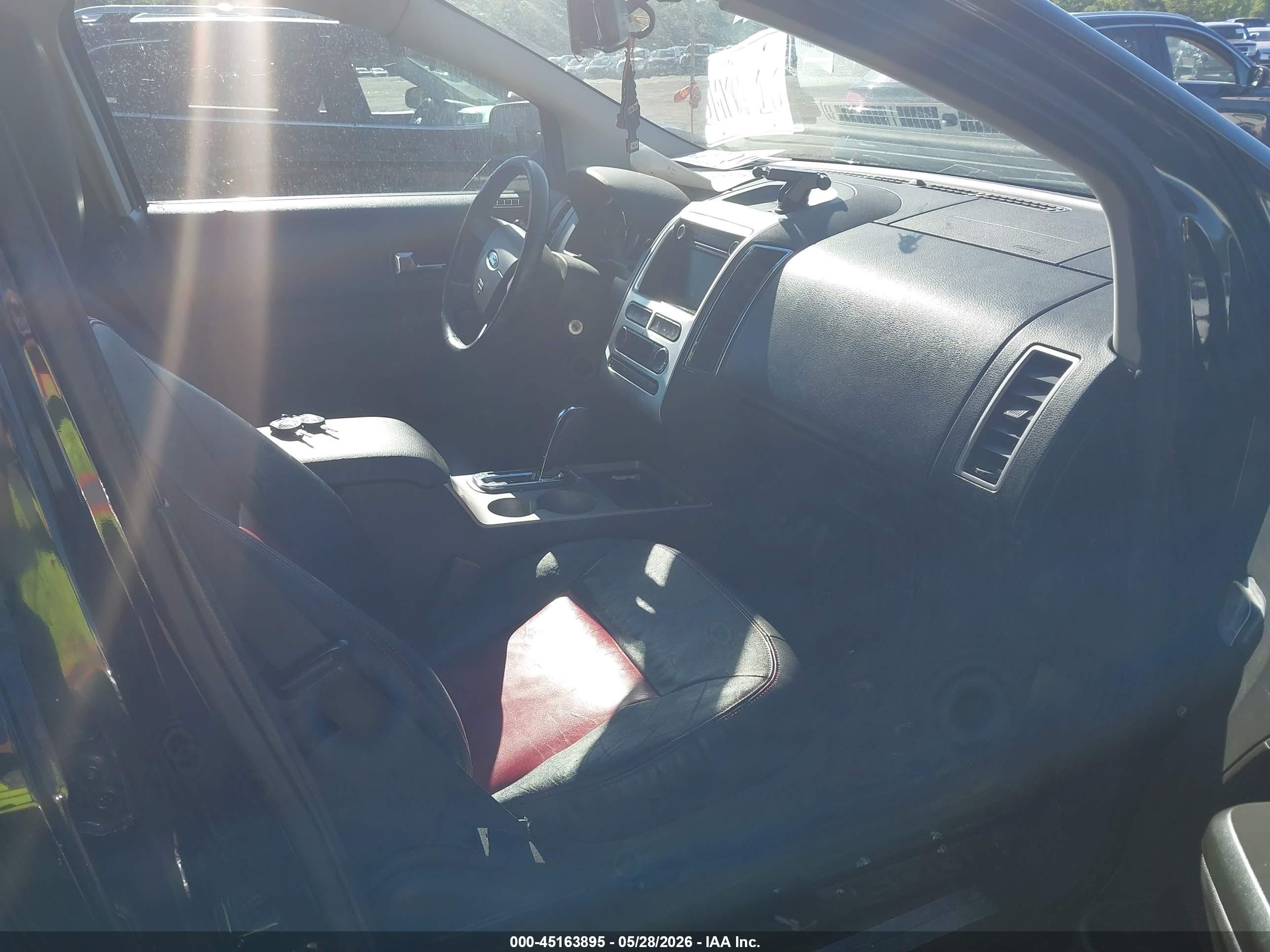 2008 Ford Edge Limited Black vin: 2FMDK49C18BB04292