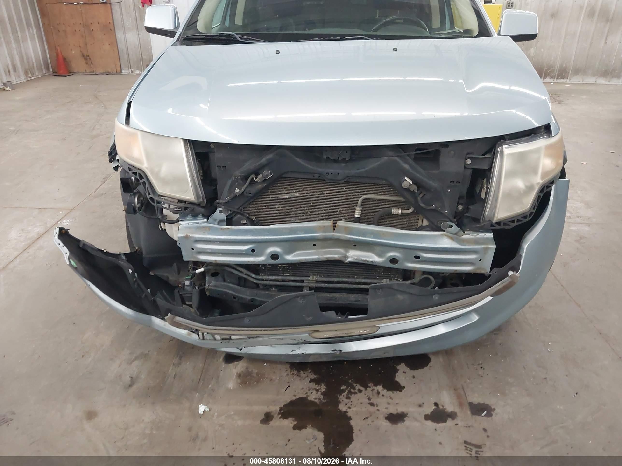 2008 Ford Edge Limited Light Blue vin: 2FMDK49C18BB06804