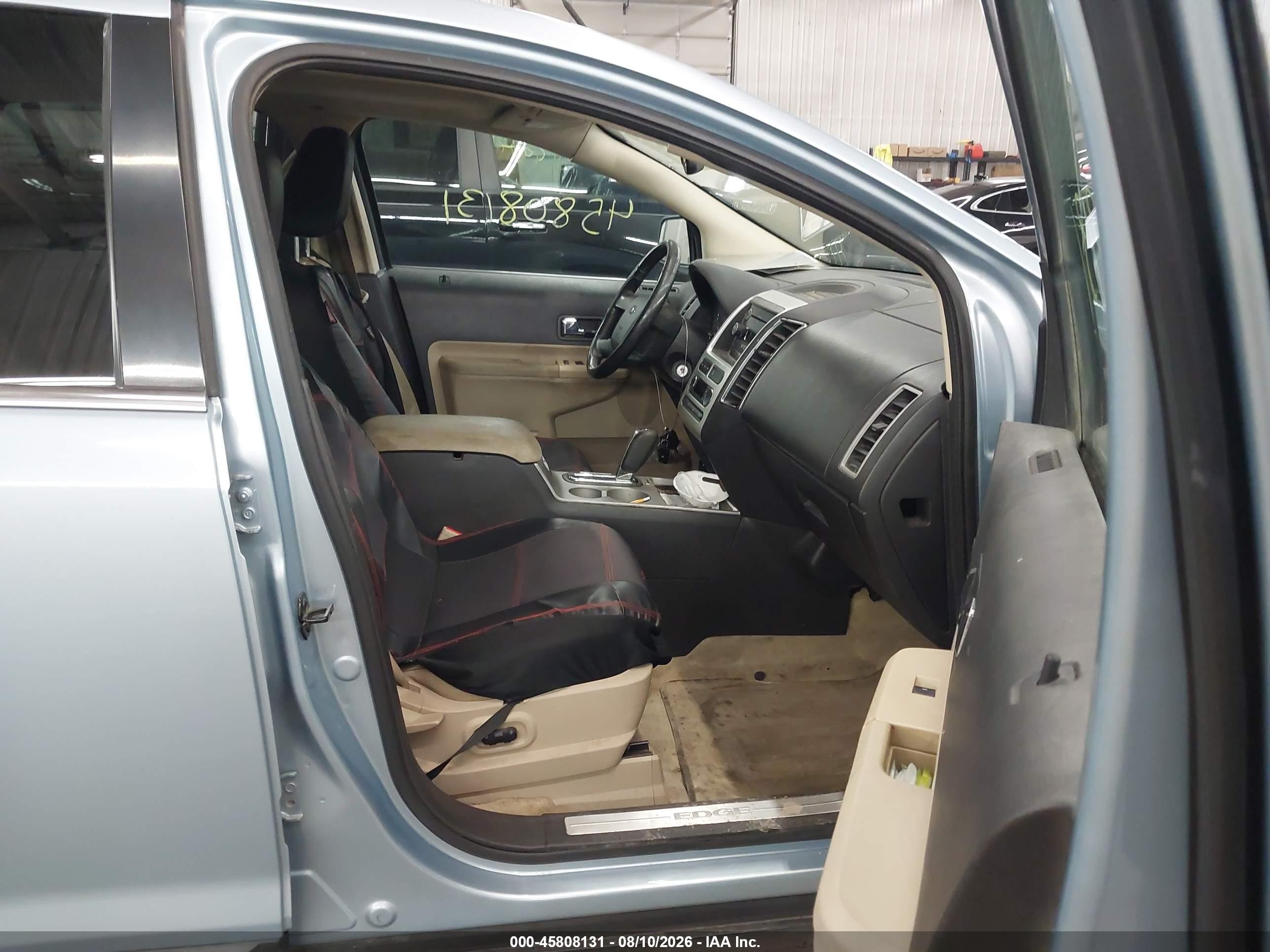 2008 Ford Edge Limited Light Blue vin: 2FMDK49C18BB06804