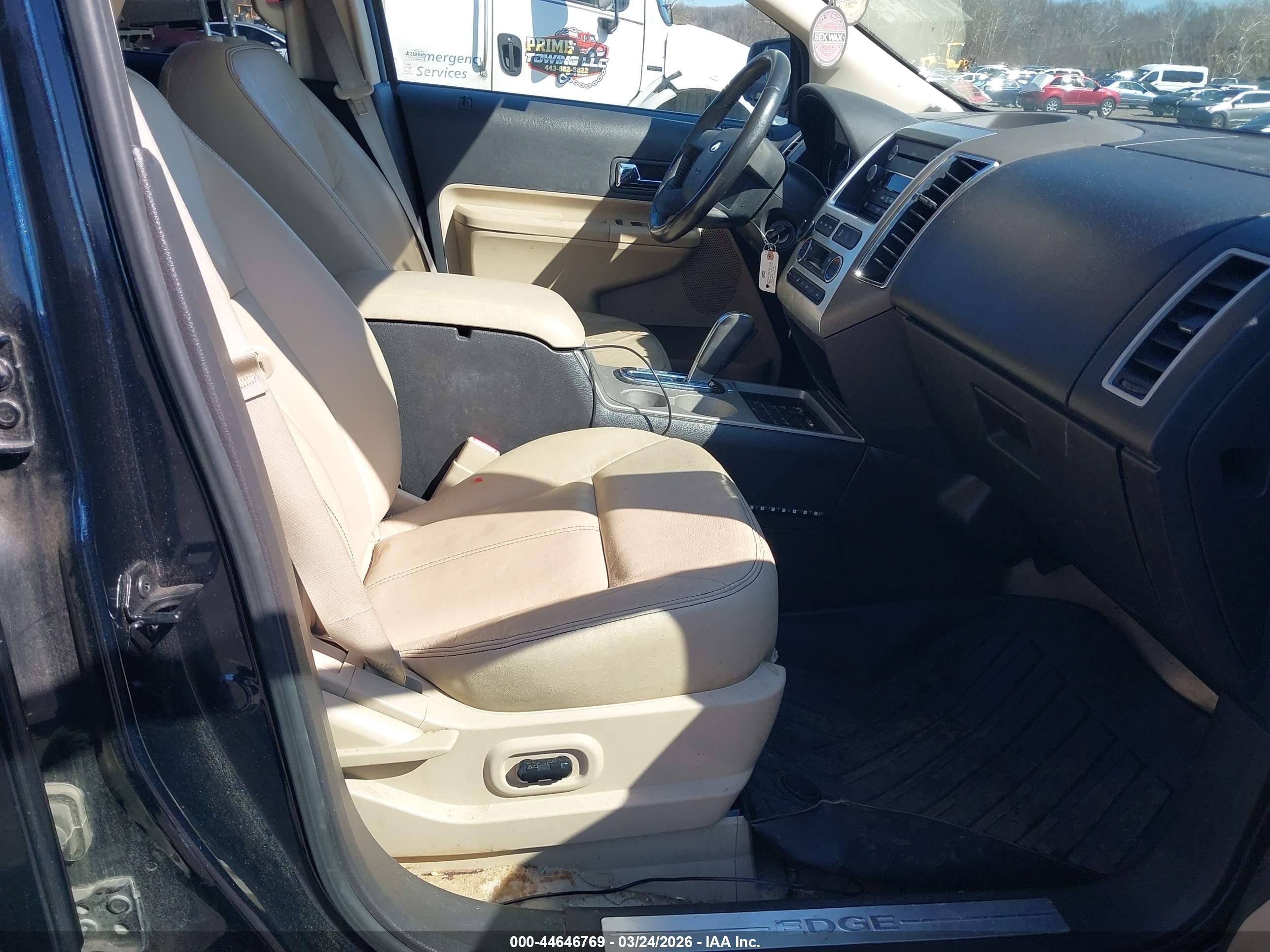 2008 Ford Edge Limited Blue vin: 2FMDK49C18BB17172