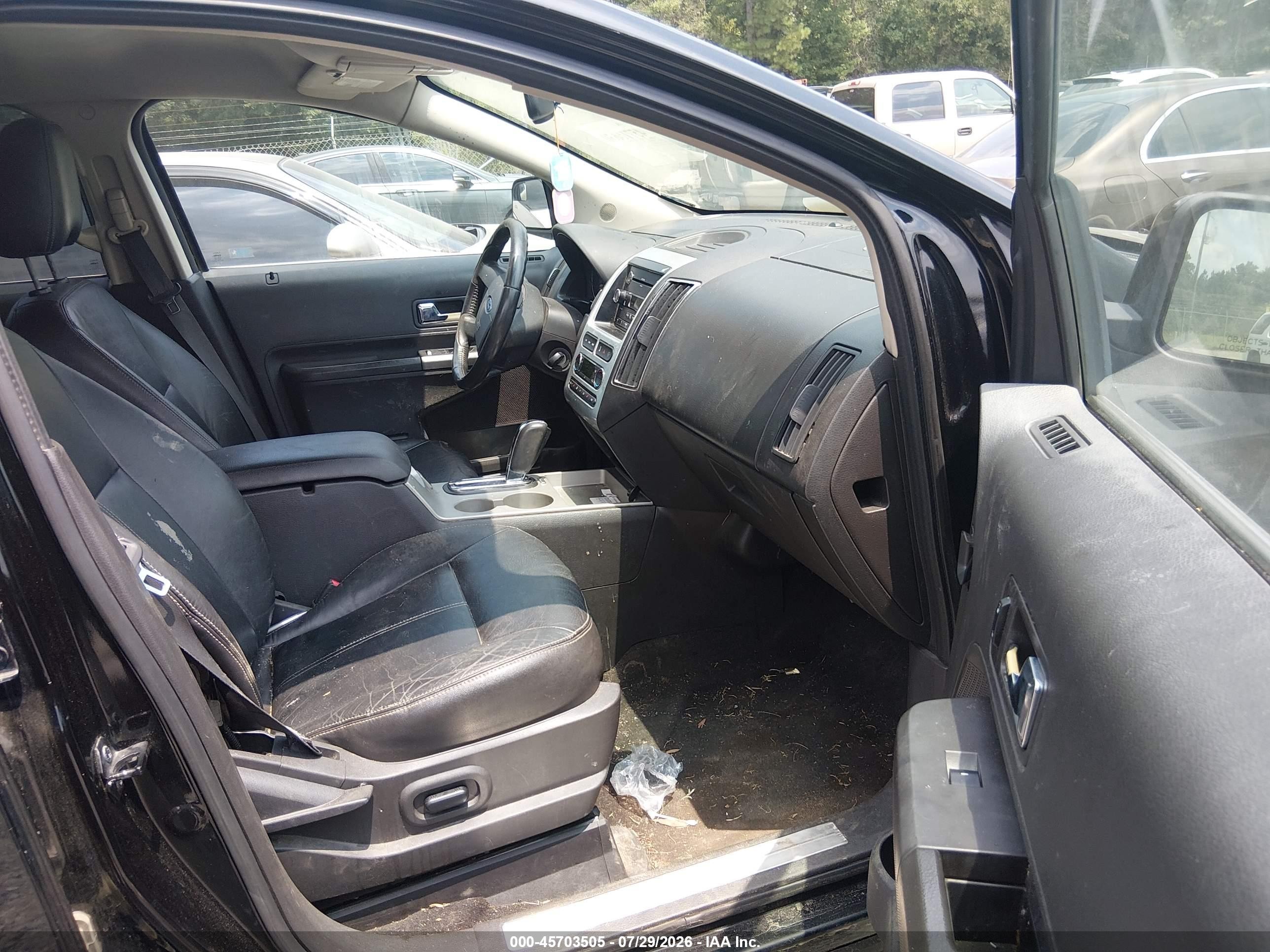 2009 Ford Edge Limited Black vin: 2FMDK49C19BA64782