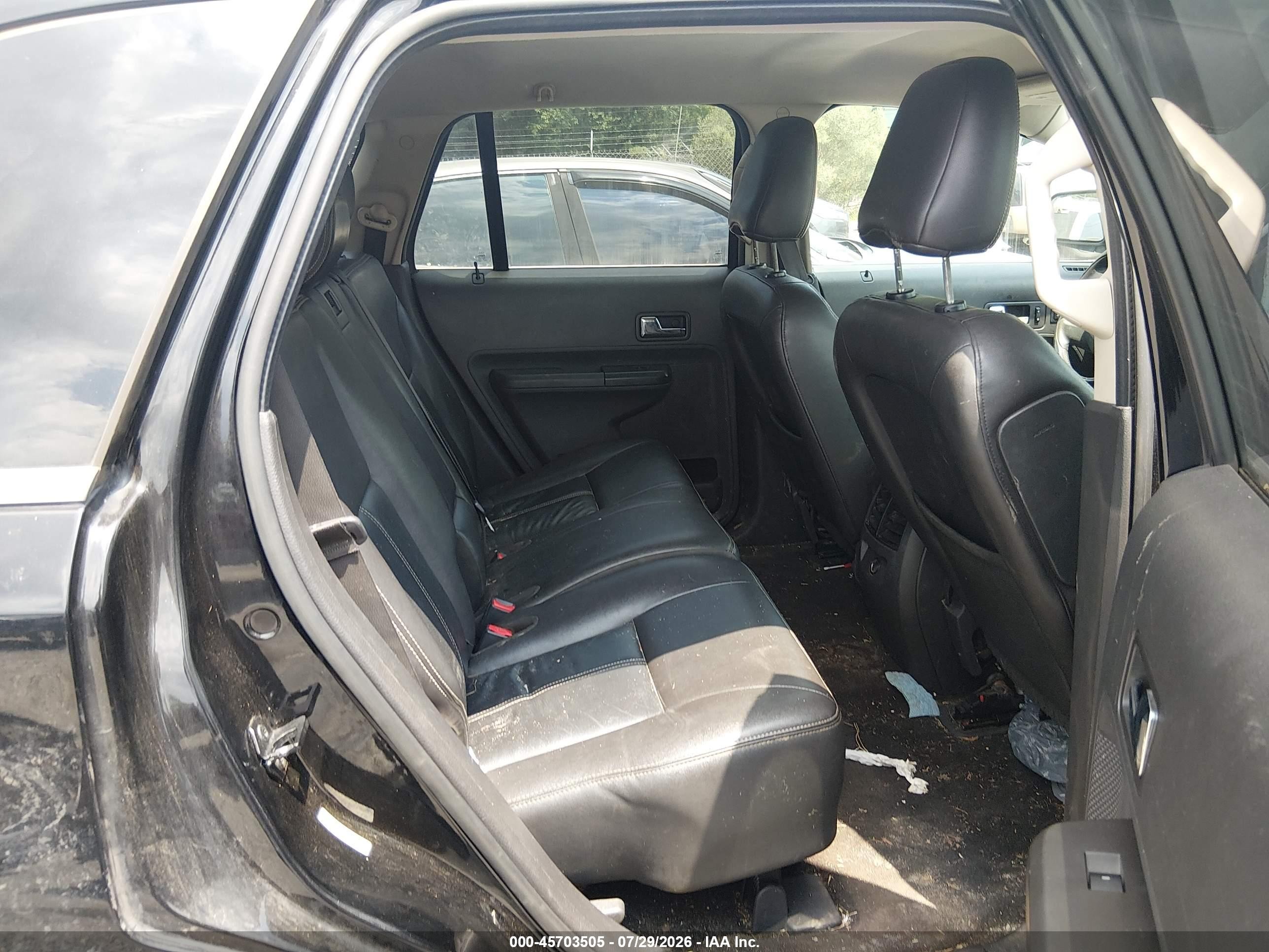 2009 Ford Edge Limited Black vin: 2FMDK49C19BA64782