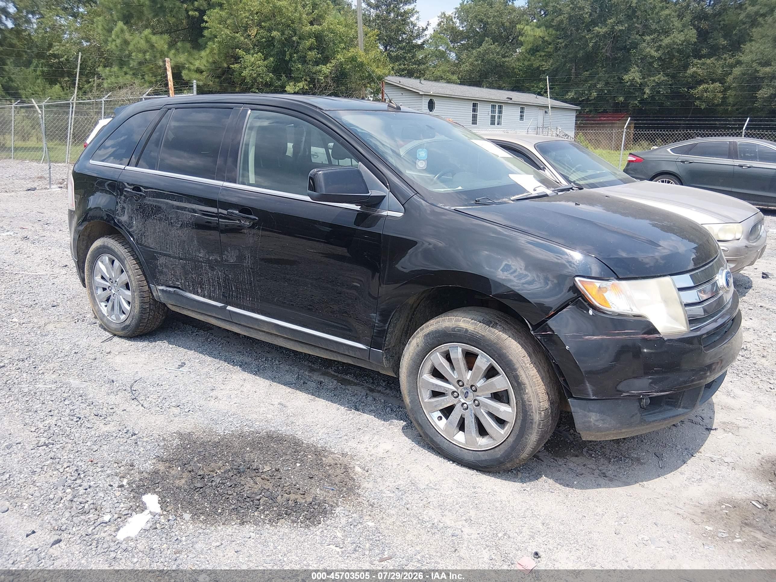 2009 Ford Edge Limited Black vin: 2FMDK49C19BA64782