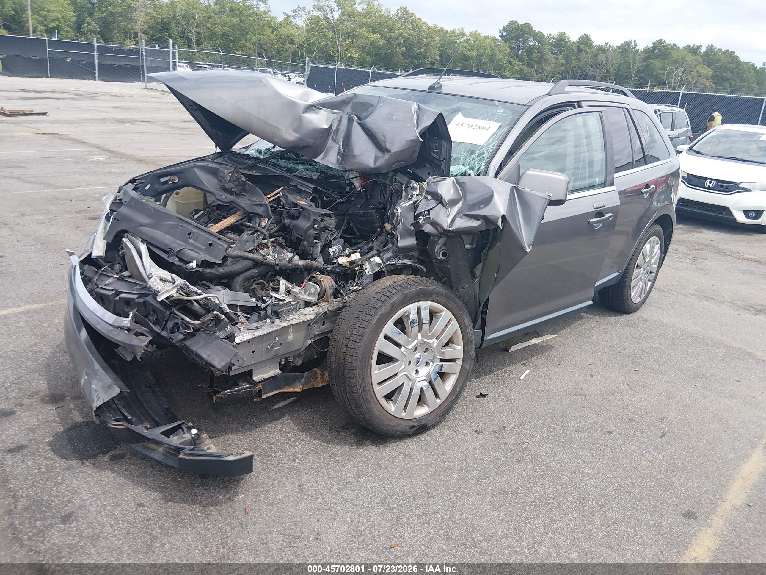 2009 Ford Edge Limited Gray vin: 2FMDK49C19BB00499
