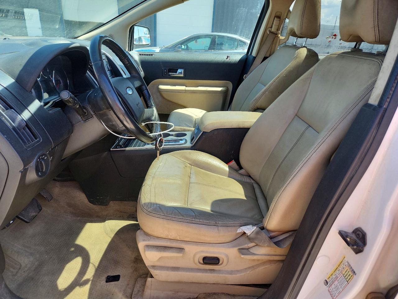 2009 Ford Edge Limited White vin: 2FMDK49C19BB04455