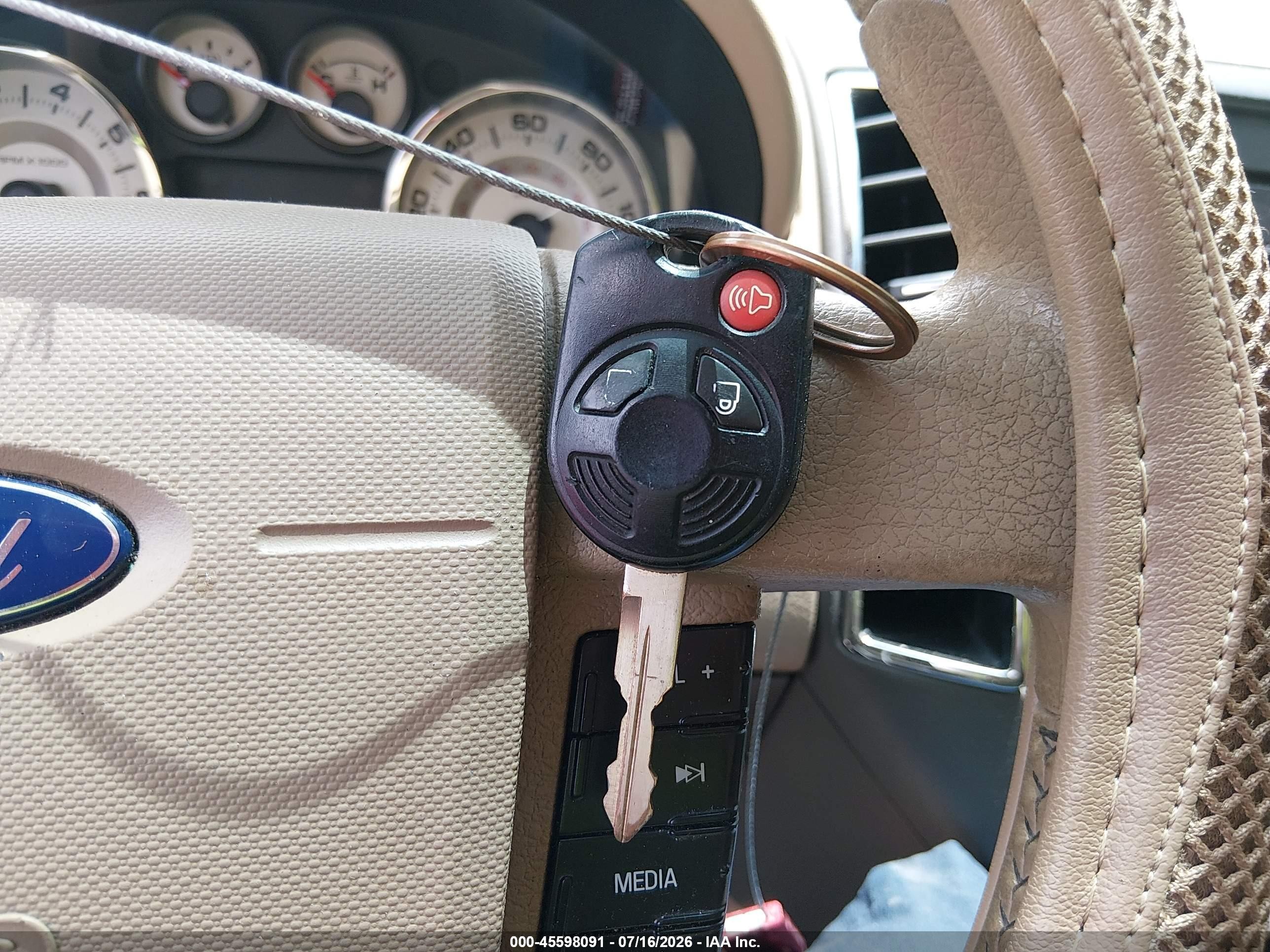 2007 Ford Edge Sel Plus White vin: 2FMDK49C27BB08138