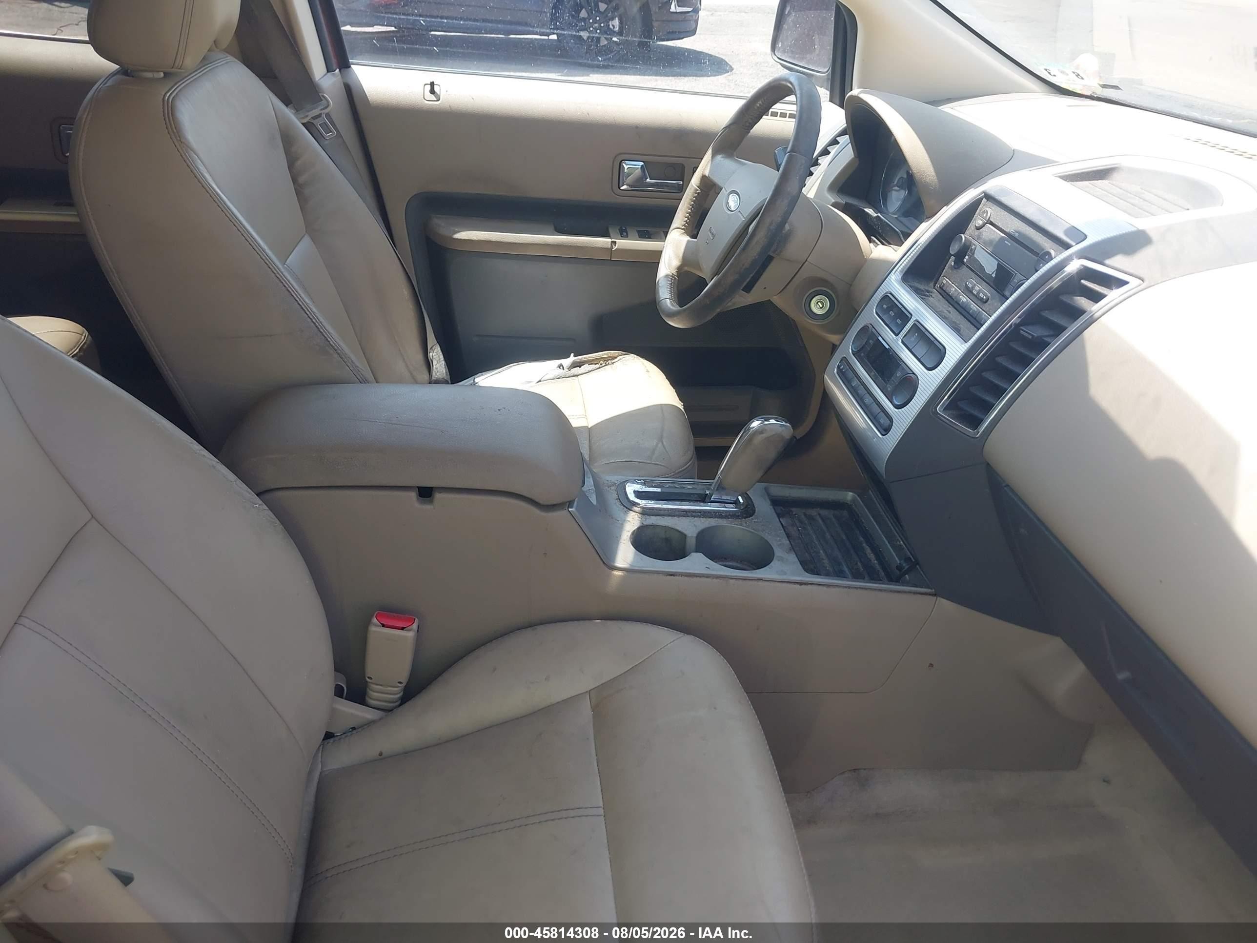 2007 Ford Edge Sel Plus Orange vin: 2FMDK49C27BB34626