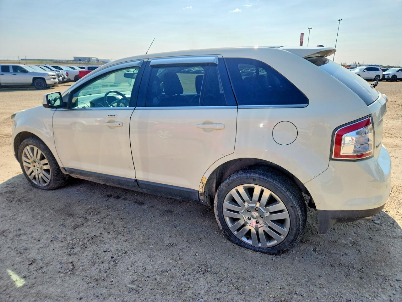 2008 Ford Edge Limited Cream vin: 2FMDK49C28BA00457