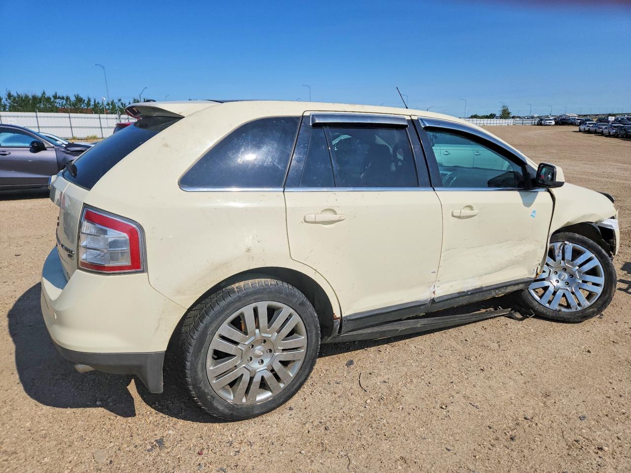 2008 Ford Edge Limited Cream vin: 2FMDK49C28BA00457