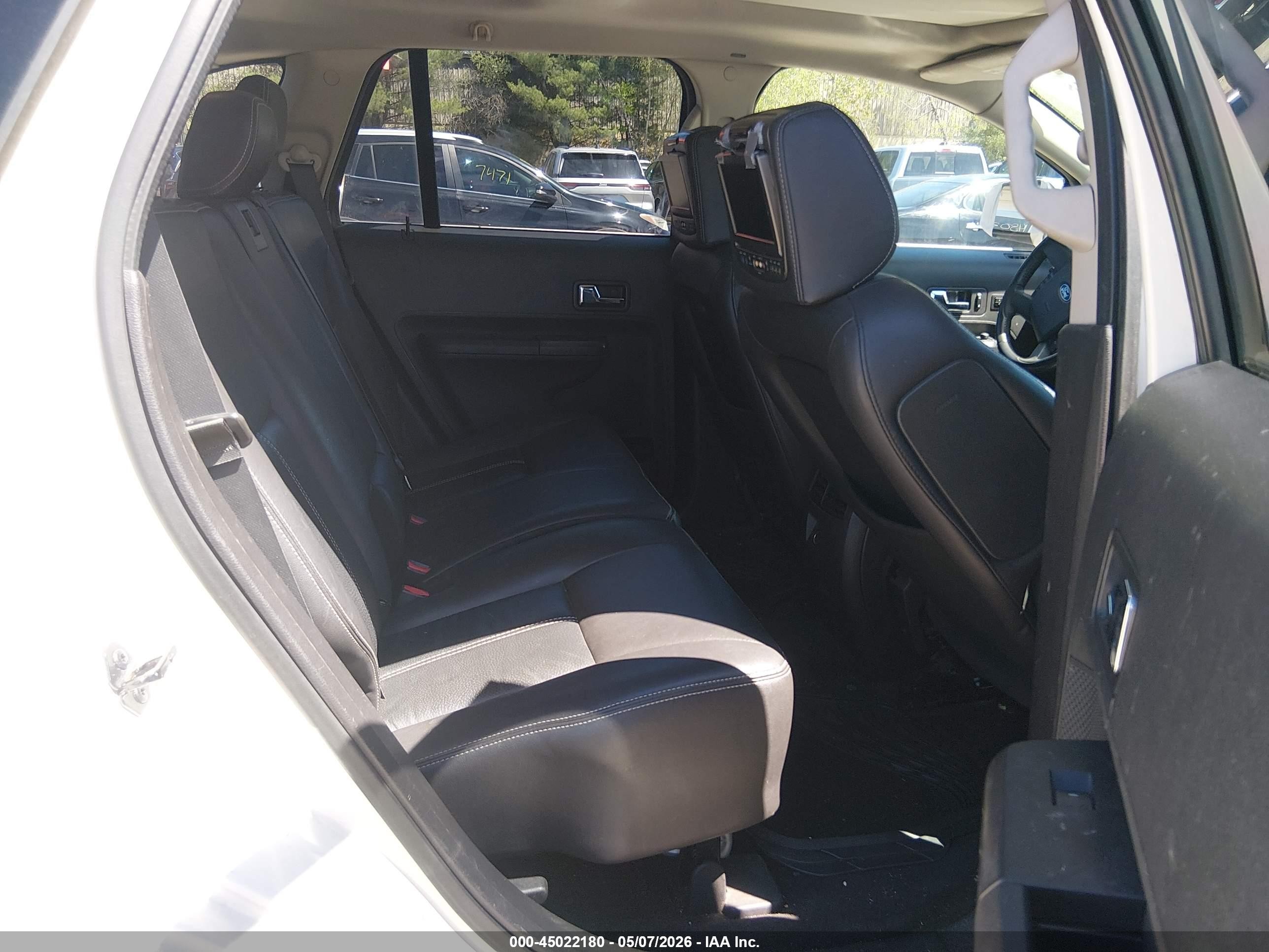 2008 Ford Edge Limited White vin: 2FMDK49C28BB05287