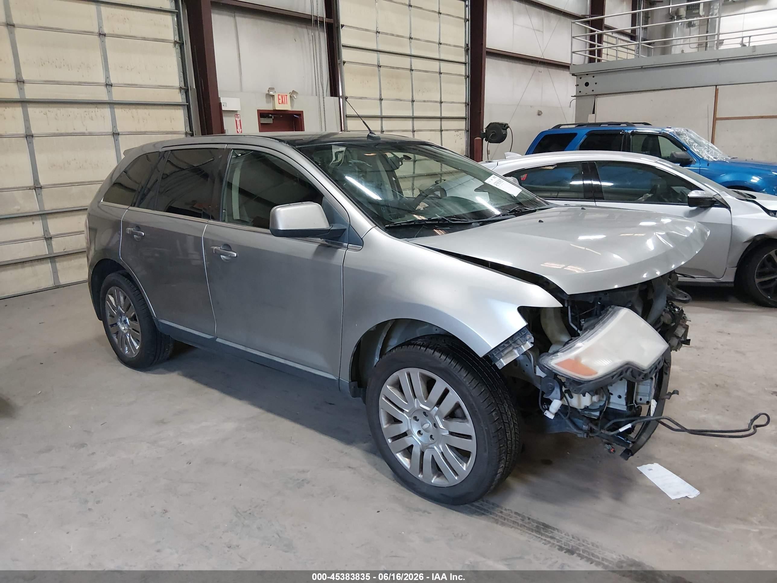 2008 Ford Edge Limited Silver vin: 2FMDK49C28BB24955
