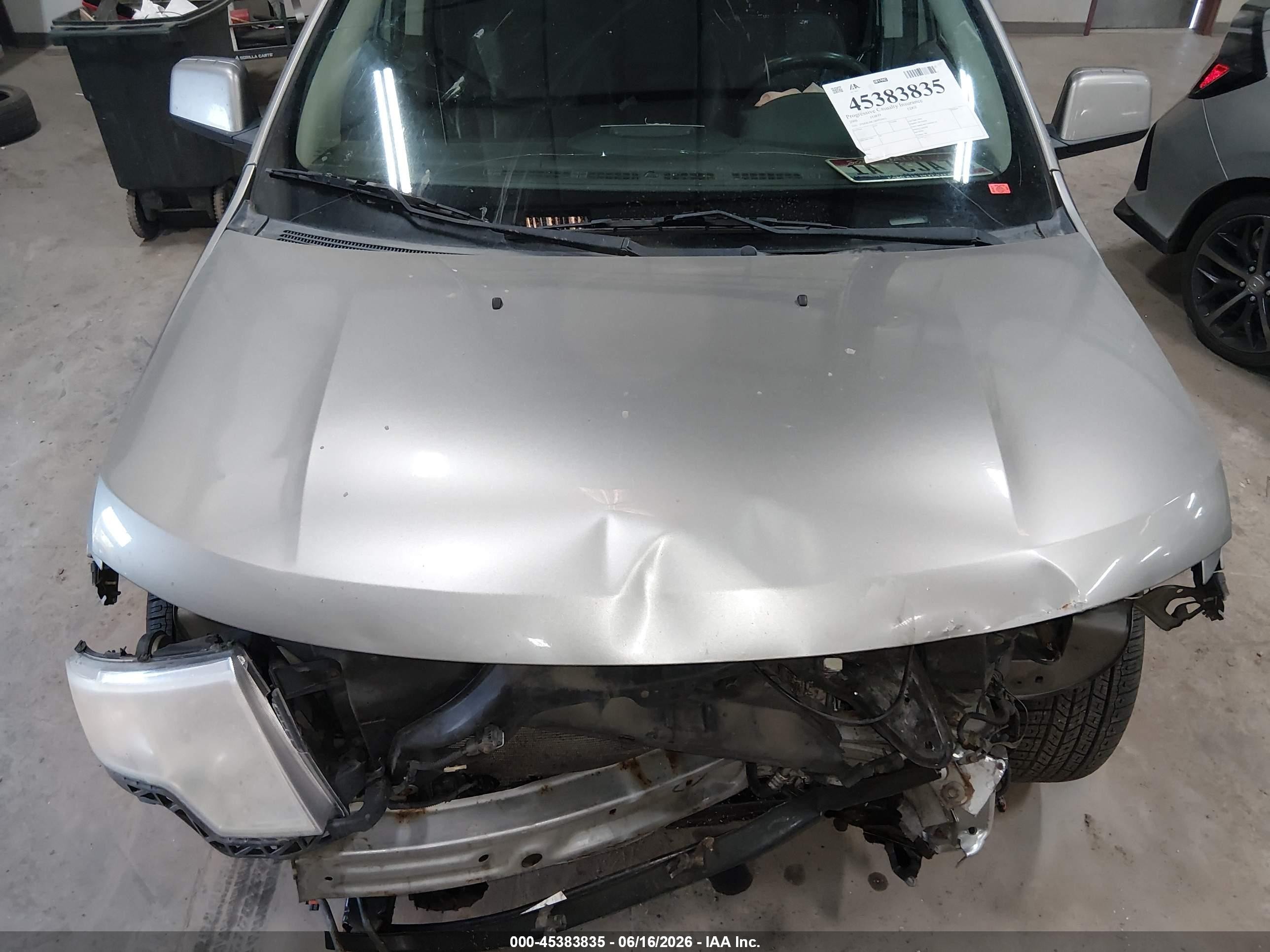 2008 Ford Edge Limited Silver vin: 2FMDK49C28BB24955