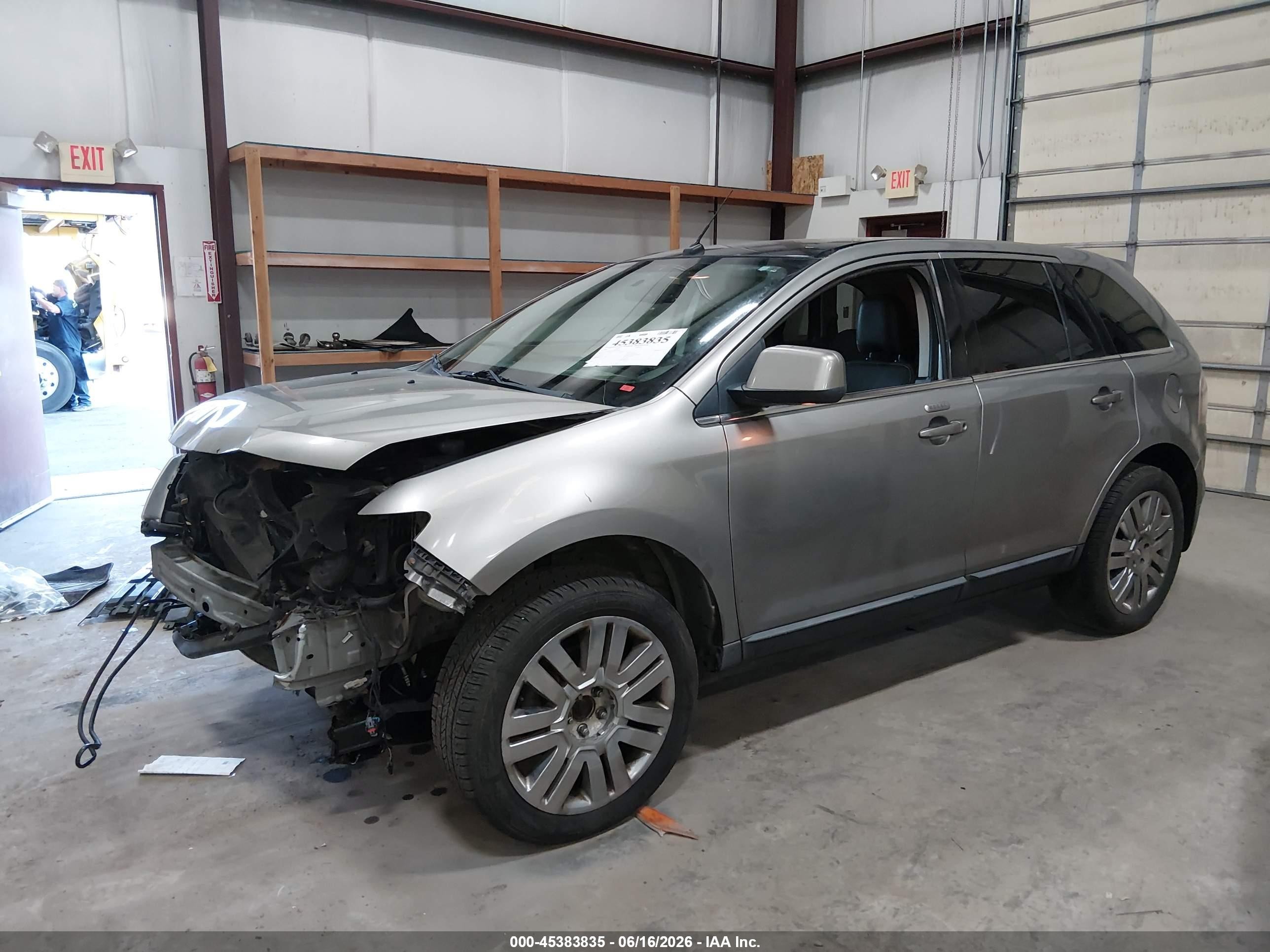 2008 Ford Edge Limited Silver vin: 2FMDK49C28BB24955