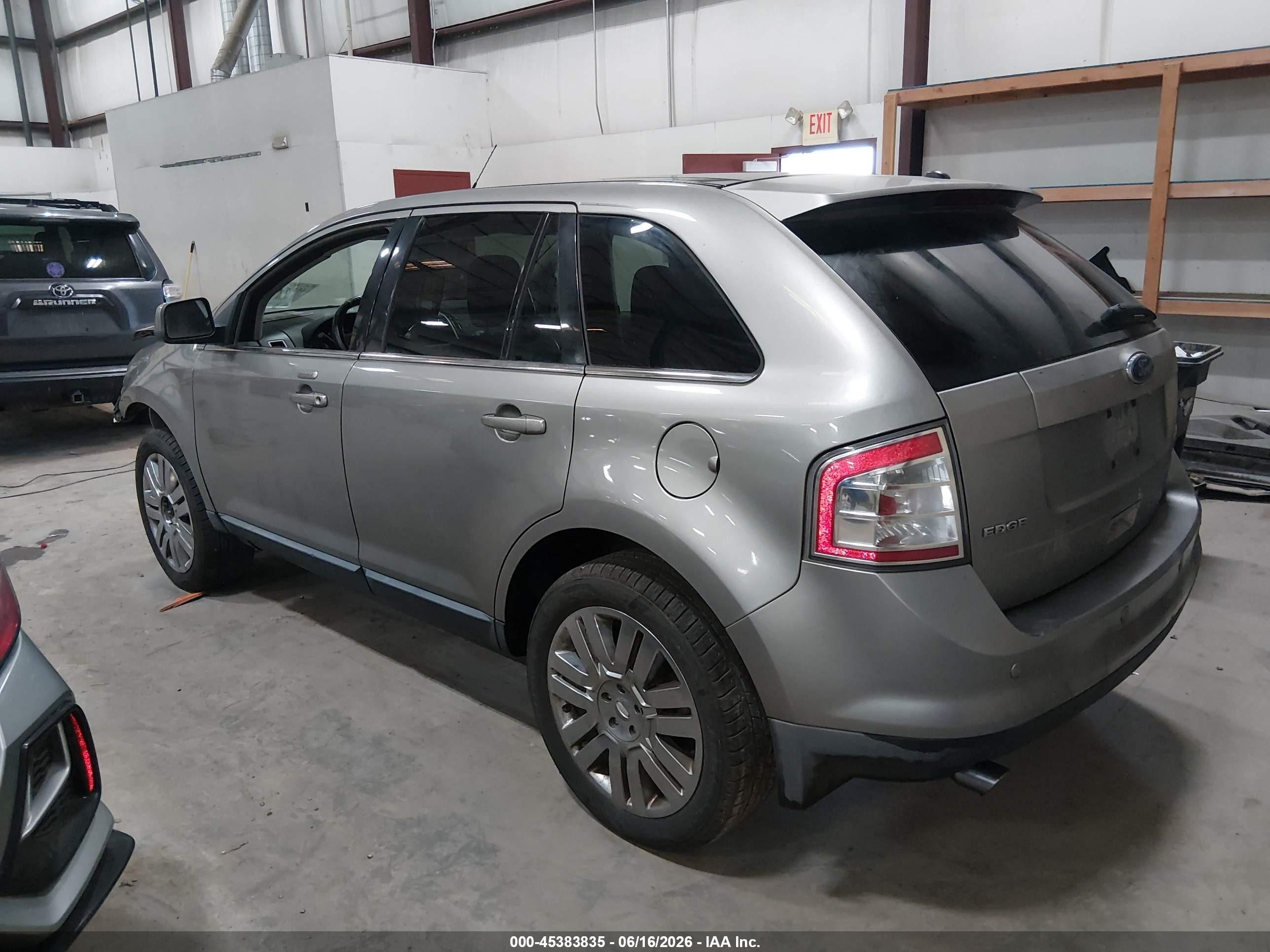 2008 Ford Edge Limited Silver vin: 2FMDK49C28BB24955