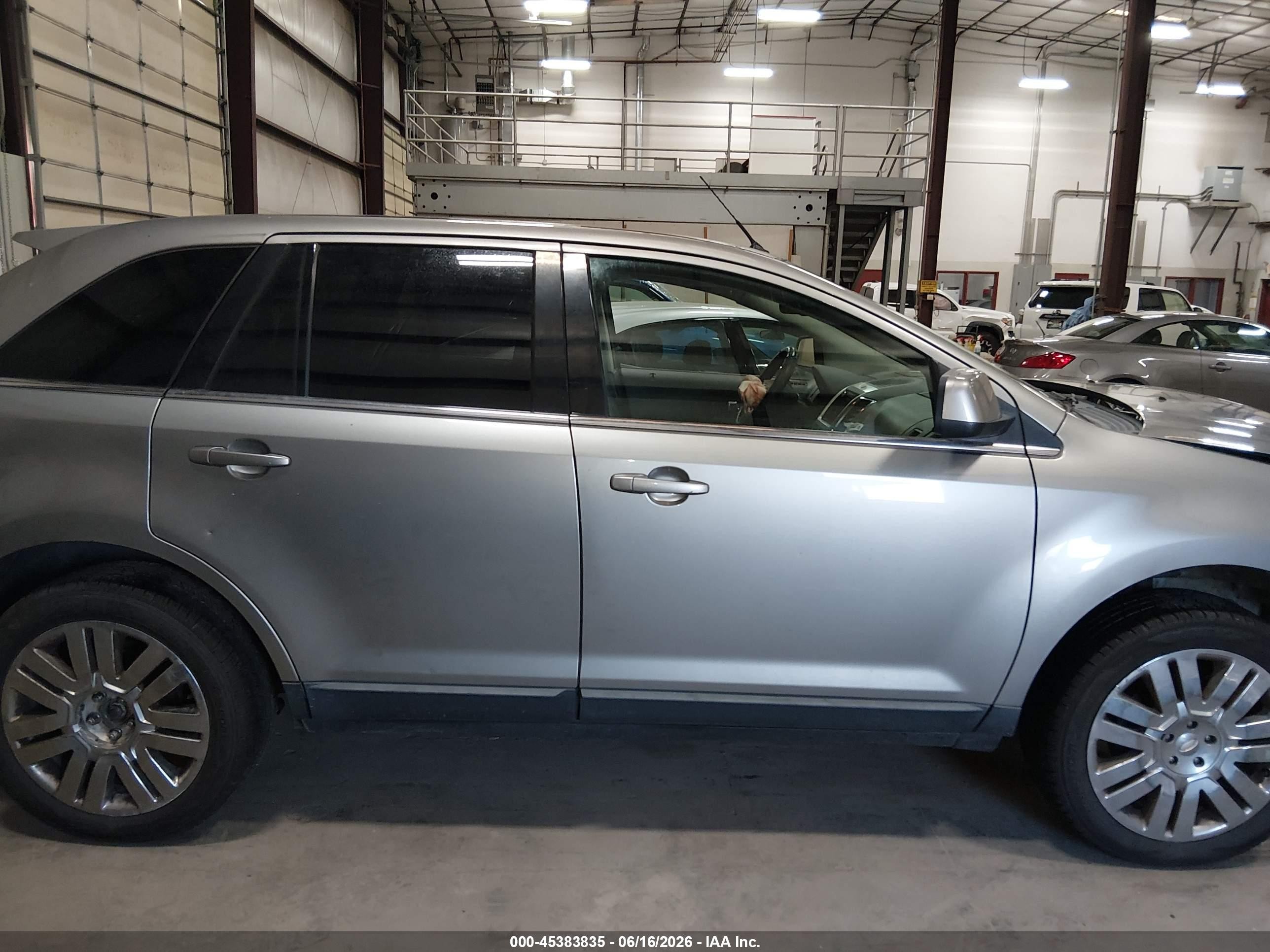 2008 Ford Edge Limited Silver vin: 2FMDK49C28BB24955