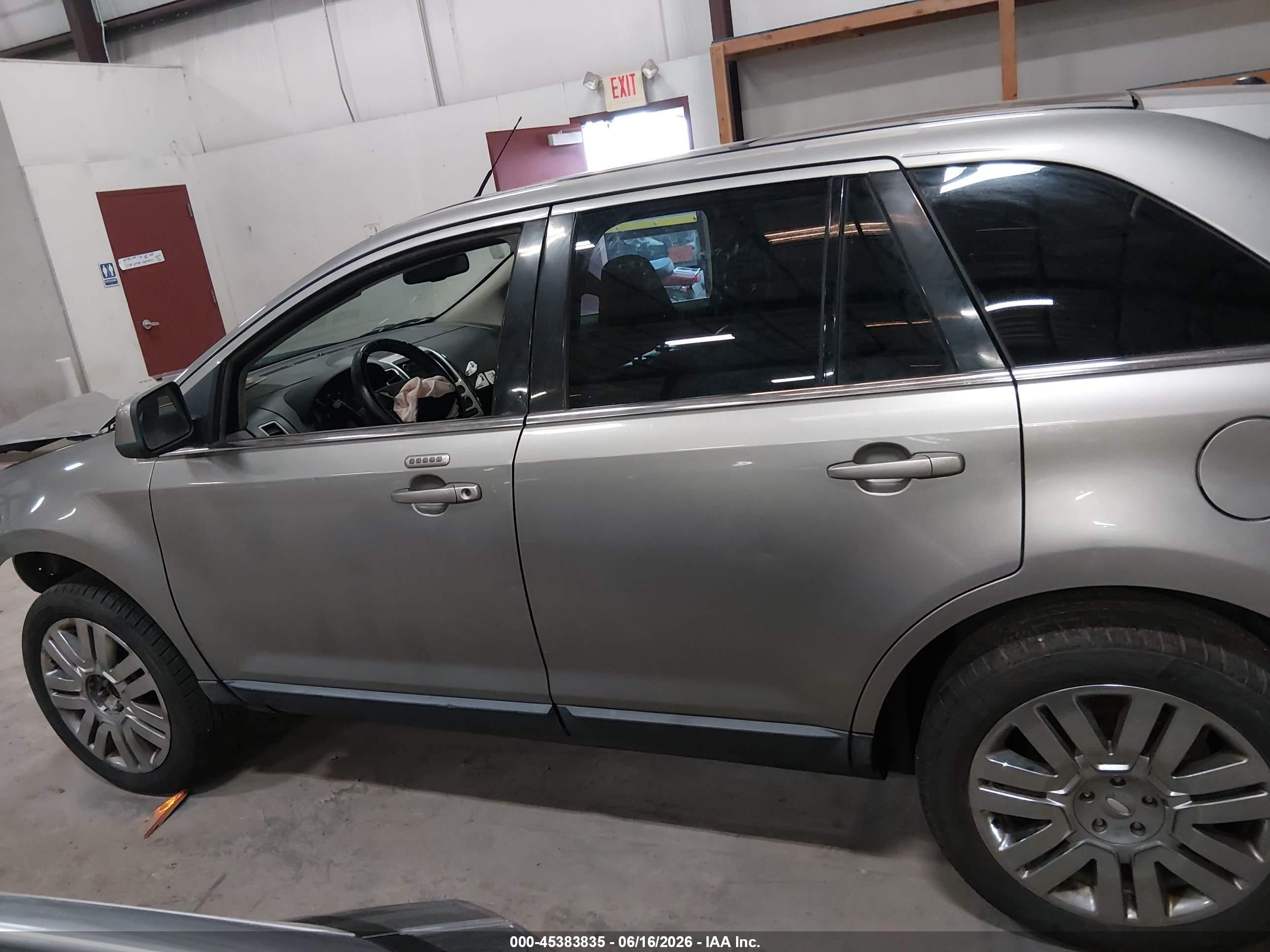2008 Ford Edge Limited Silver vin: 2FMDK49C28BB24955