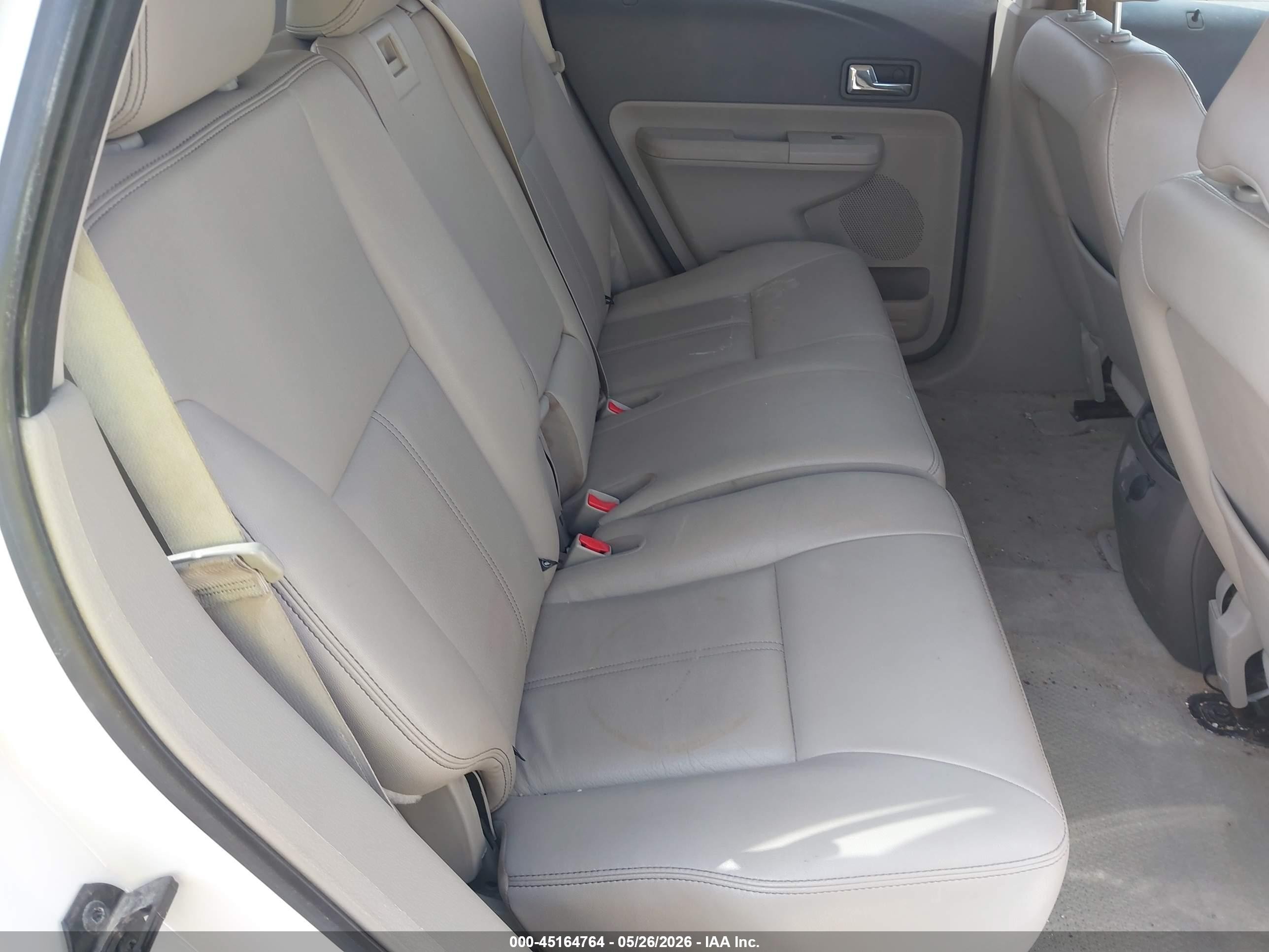 2009 Ford Edge Limited White vin: 2FMDK49C29BA57582