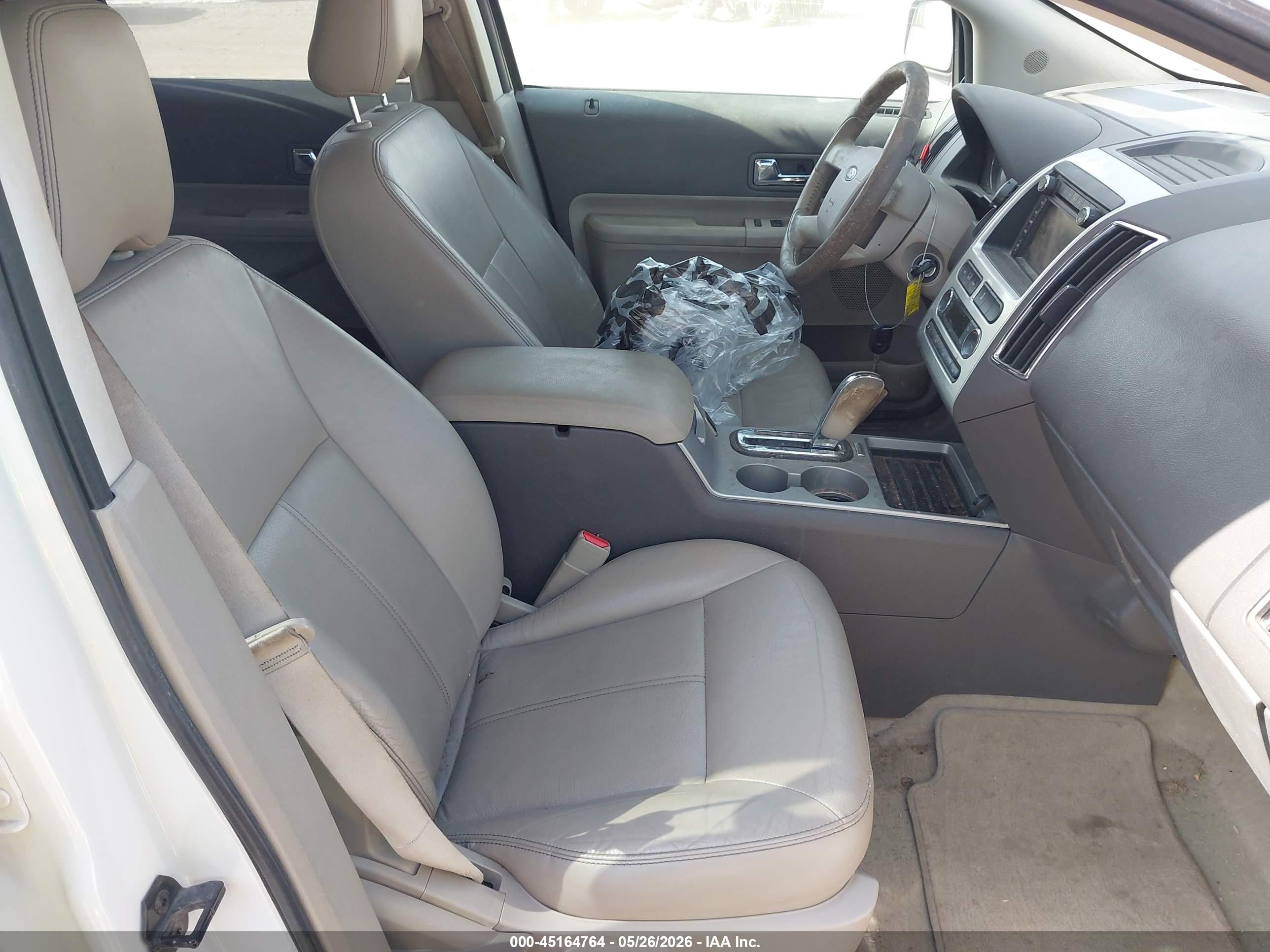 2009 Ford Edge Limited White vin: 2FMDK49C29BA57582