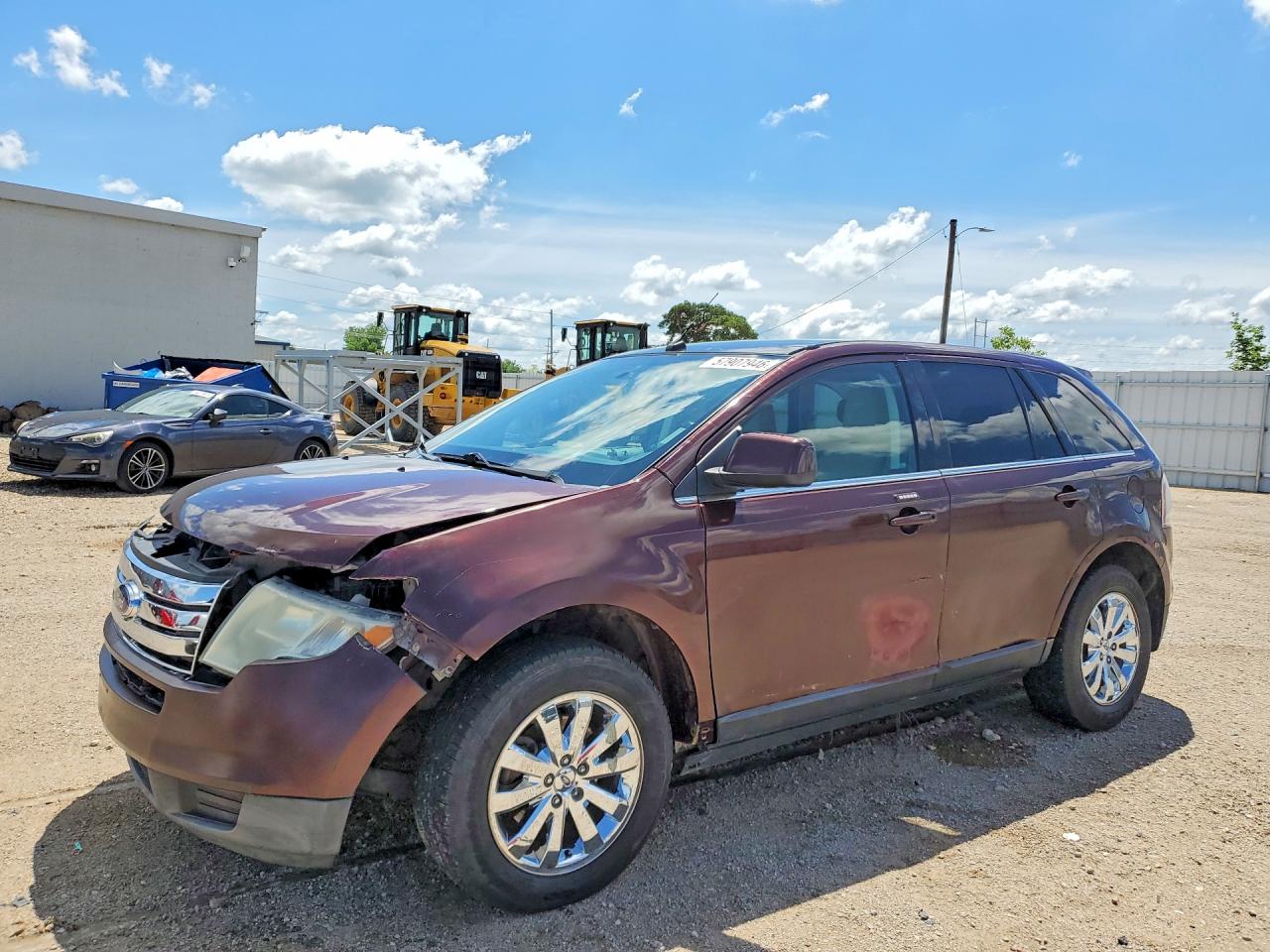 2009 Ford Edge Limited Темно-бордовый vin: 2FMDK49C29BA74608