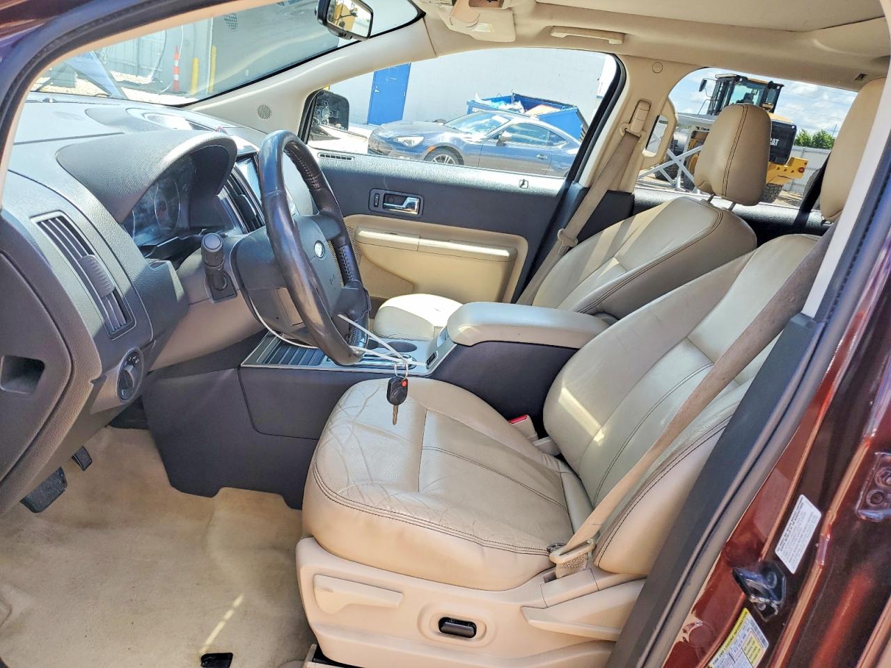 2009 Ford Edge Limited Maroon vin: 2FMDK49C29BA74608