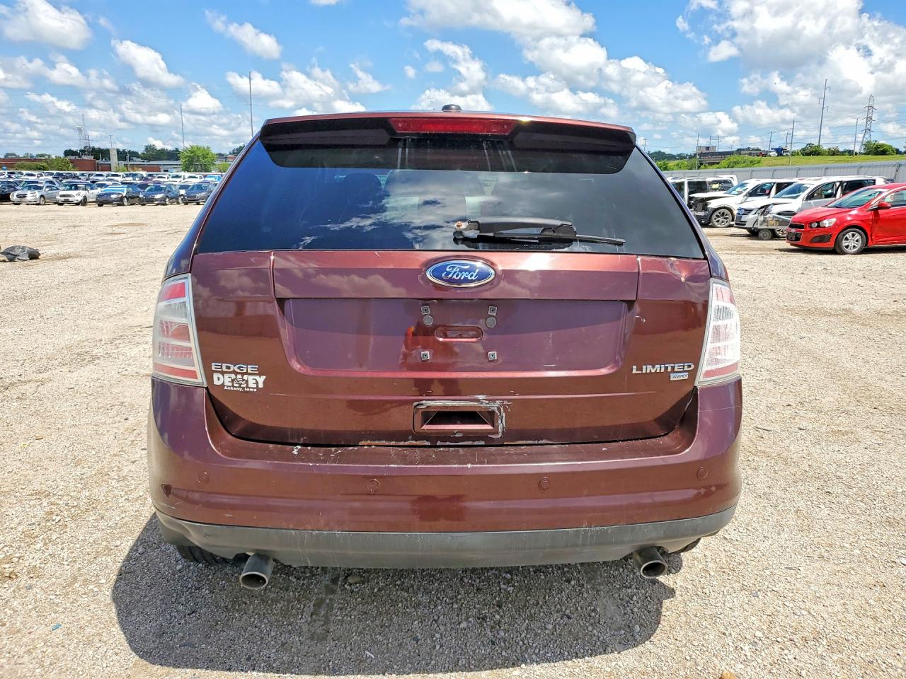 2009 Ford Edge Limited Maroon vin: 2FMDK49C29BA74608