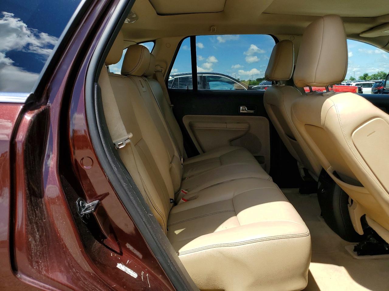 2009 Ford Edge Limited Maroon vin: 2FMDK49C29BA74608