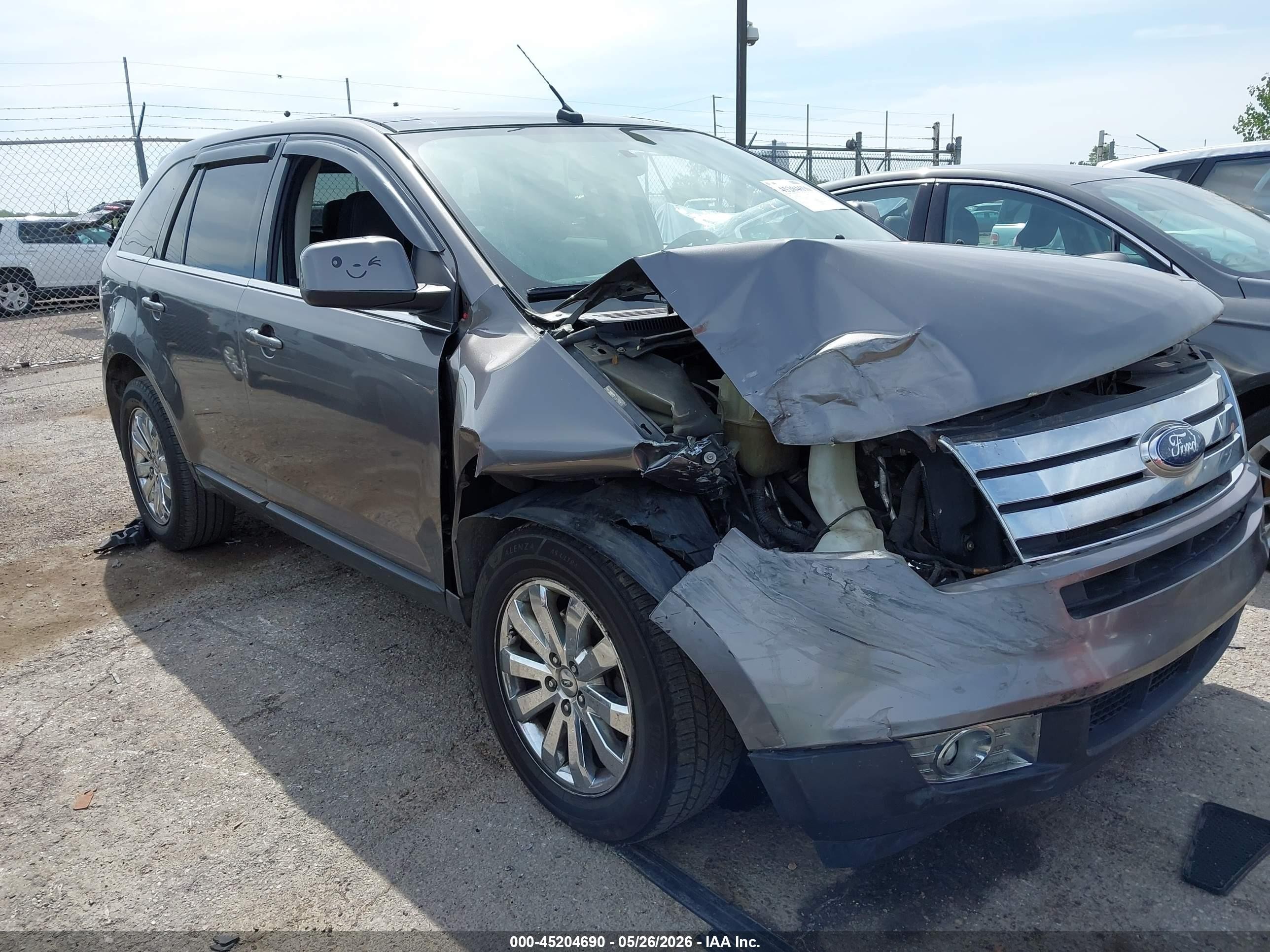 2009 Ford Edge Limited Gray vin: 2FMDK49C29BA92297