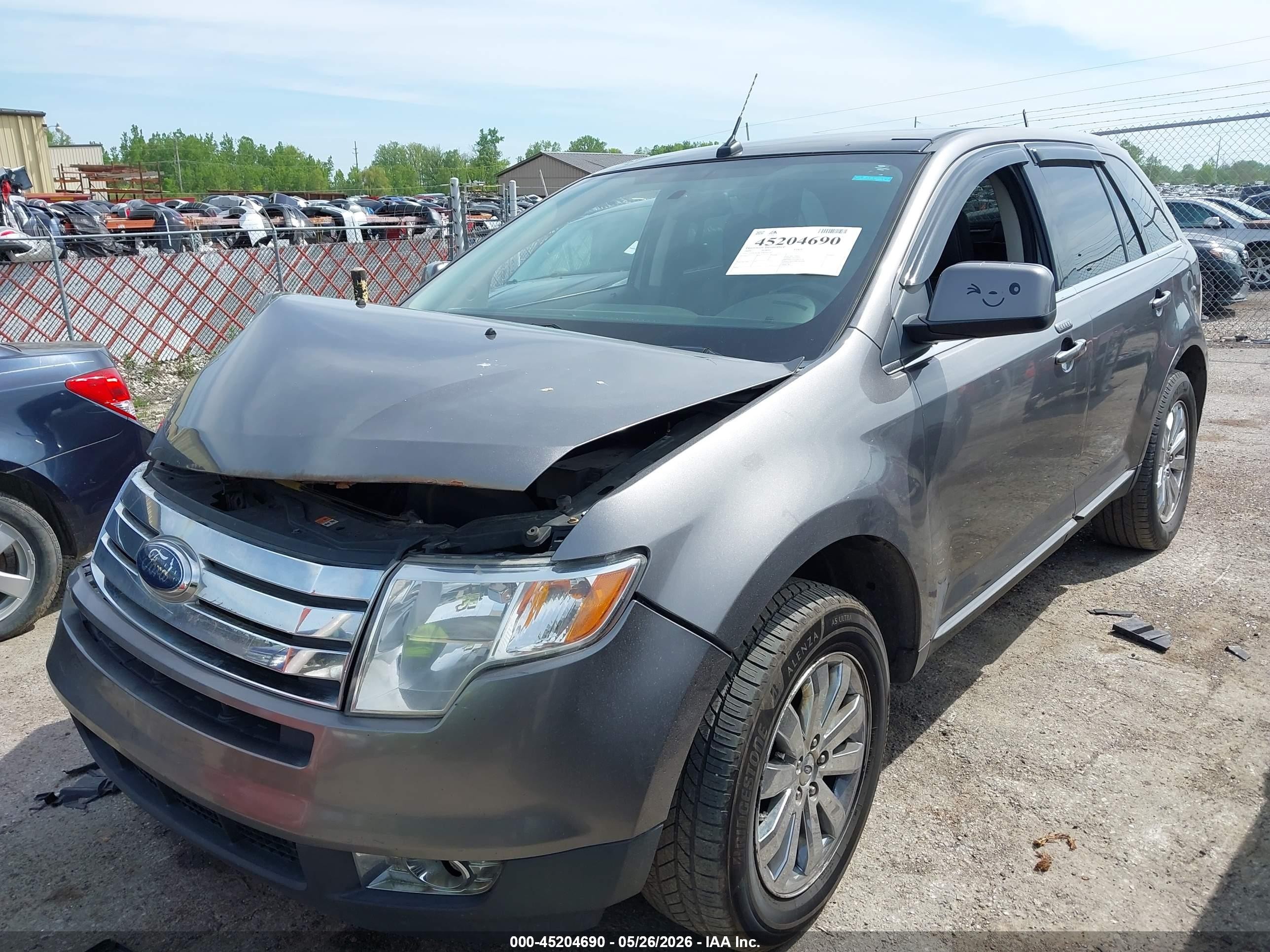 2009 Ford Edge Limited Gray vin: 2FMDK49C29BA92297