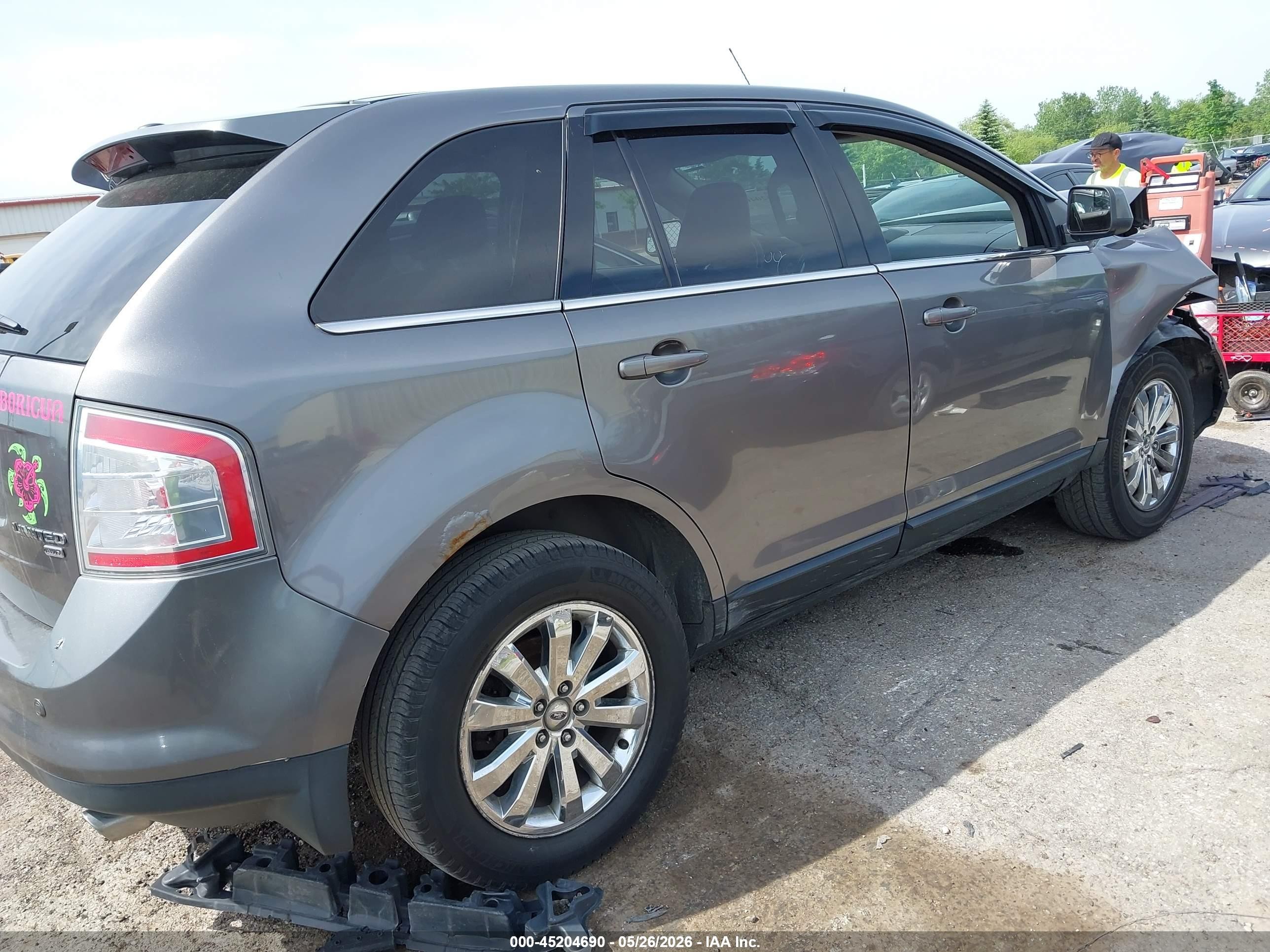 2009 Ford Edge Limited Gray vin: 2FMDK49C29BA92297