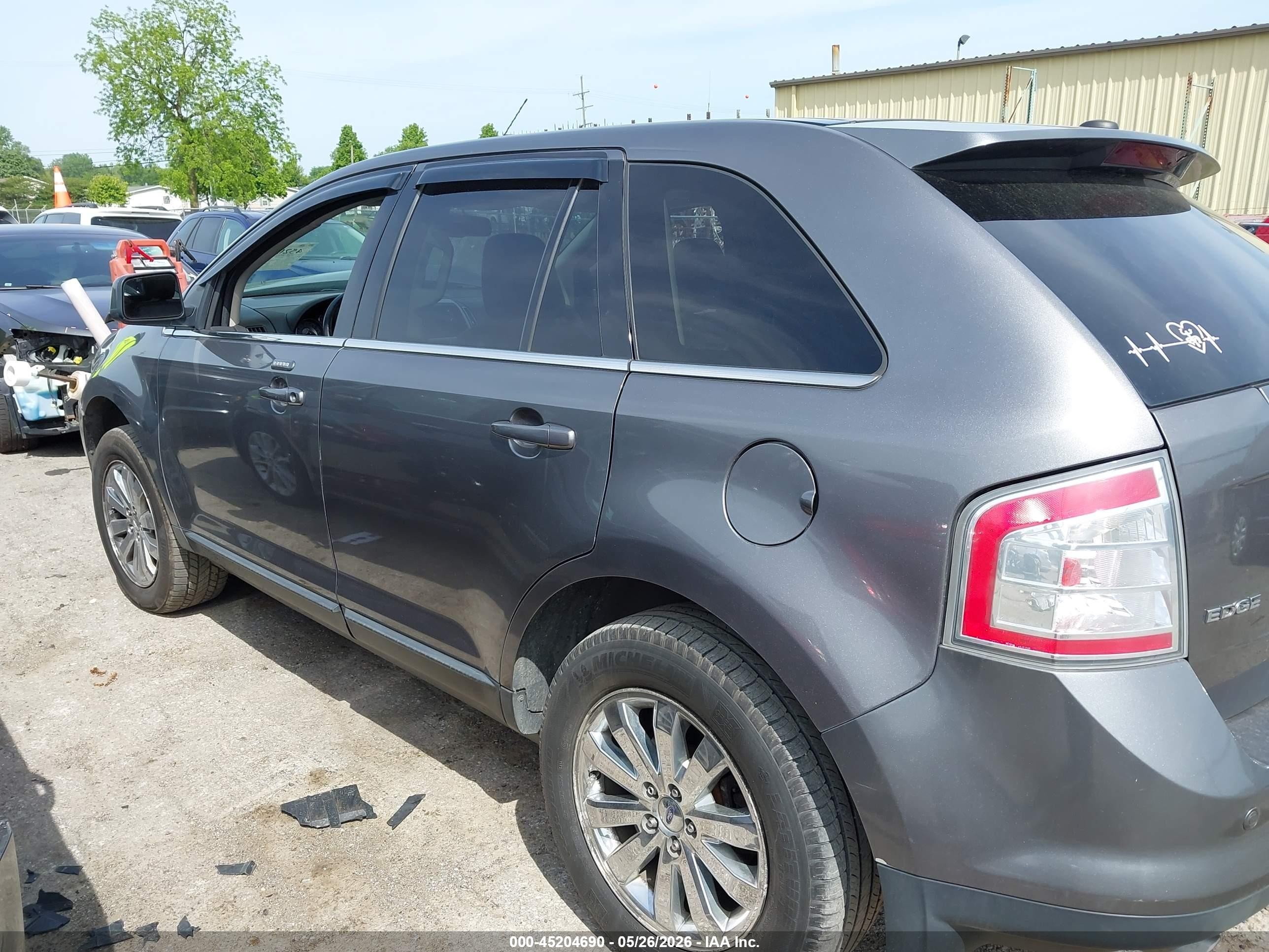 2009 Ford Edge Limited Gray vin: 2FMDK49C29BA92297
