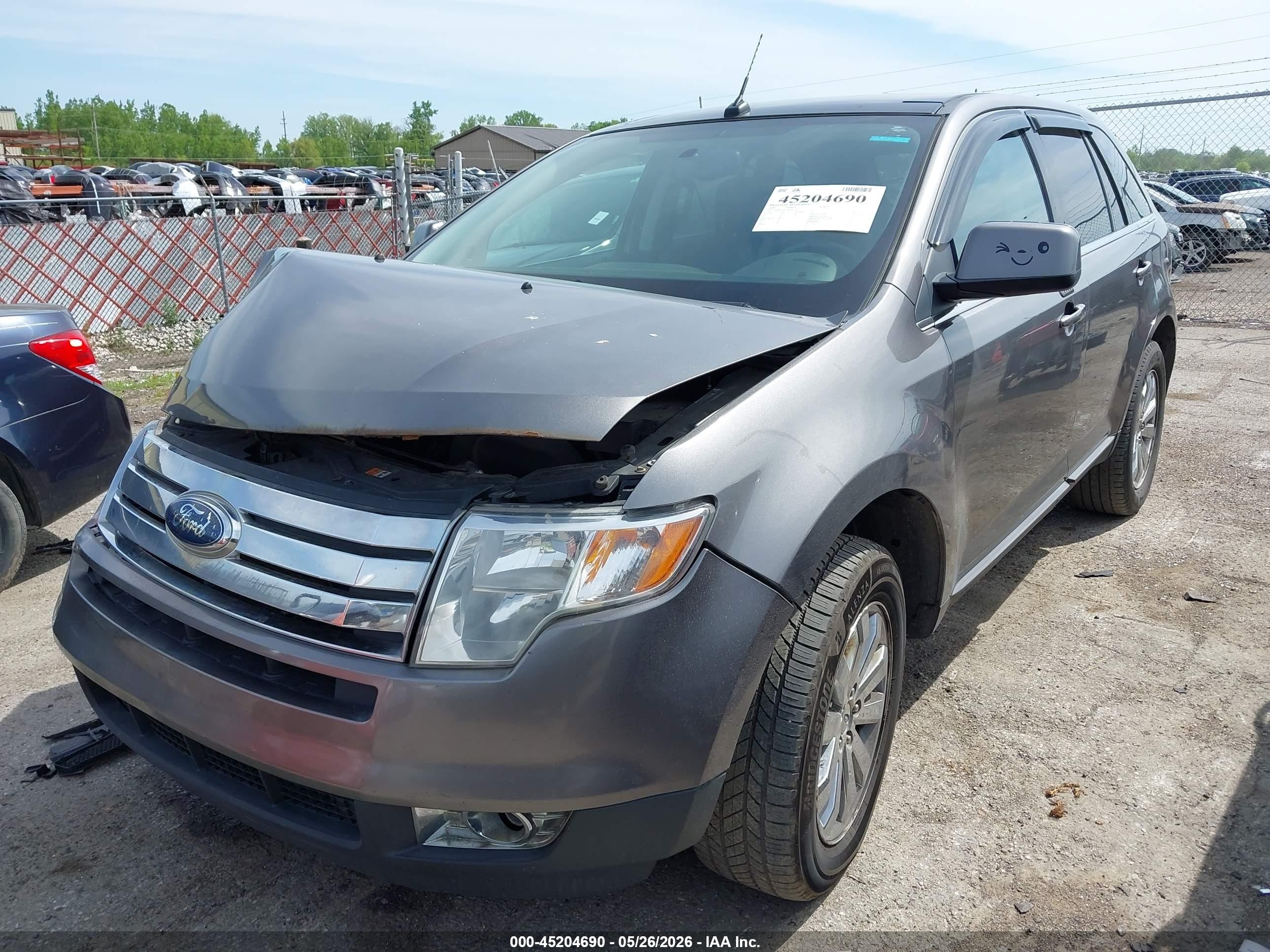 2009 Ford Edge Limited Gray vin: 2FMDK49C29BA92297