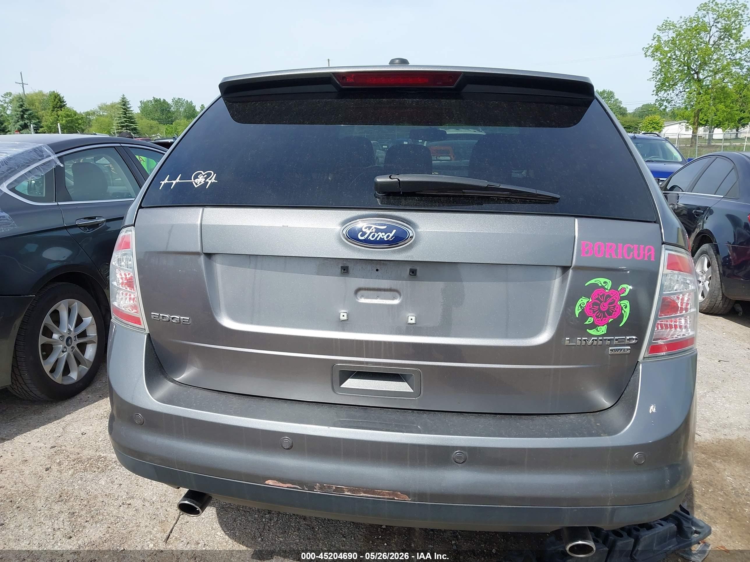 2009 Ford Edge Limited Gray vin: 2FMDK49C29BA92297
