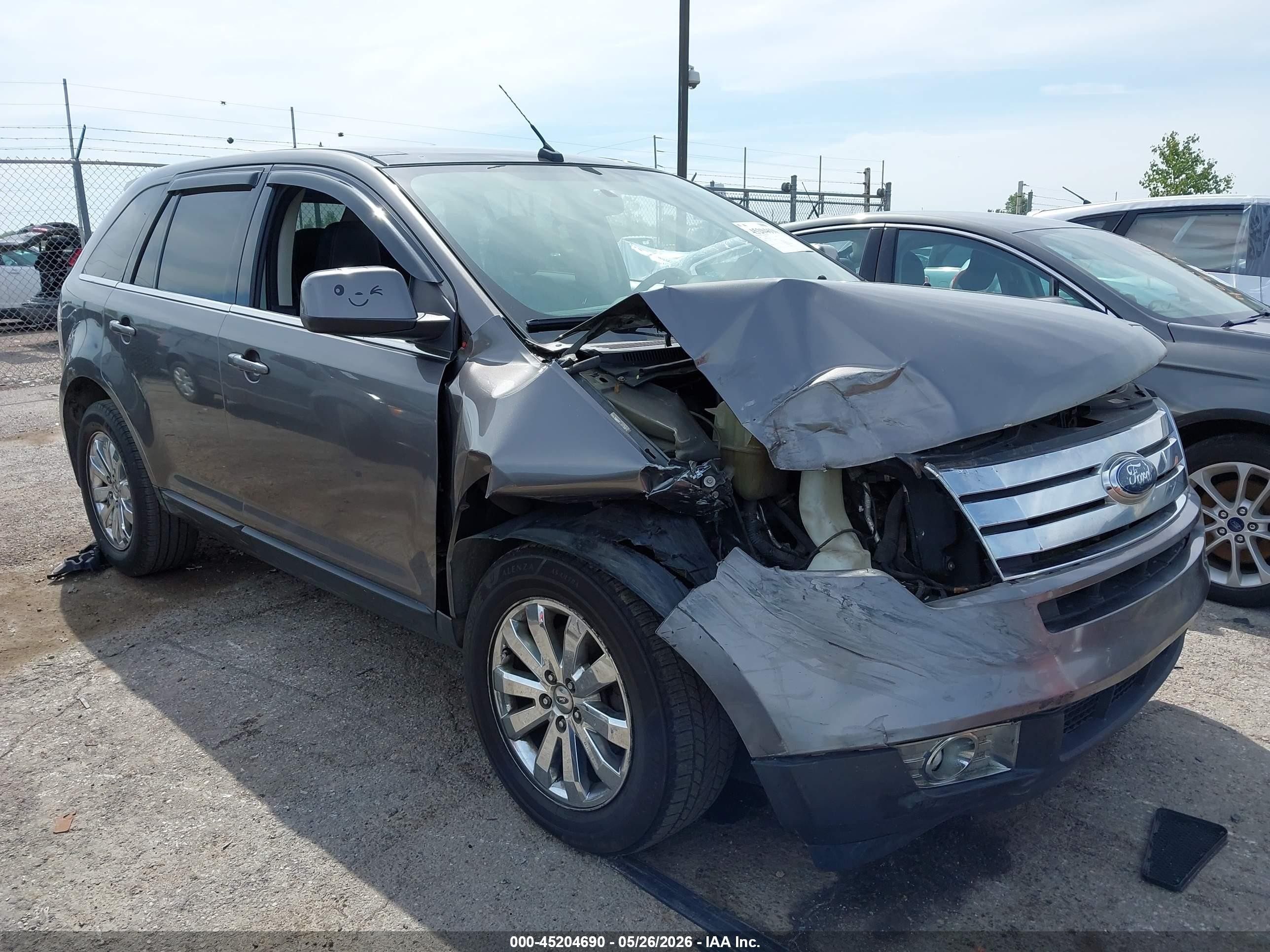 2009 Ford Edge Limited Gray vin: 2FMDK49C29BA92297