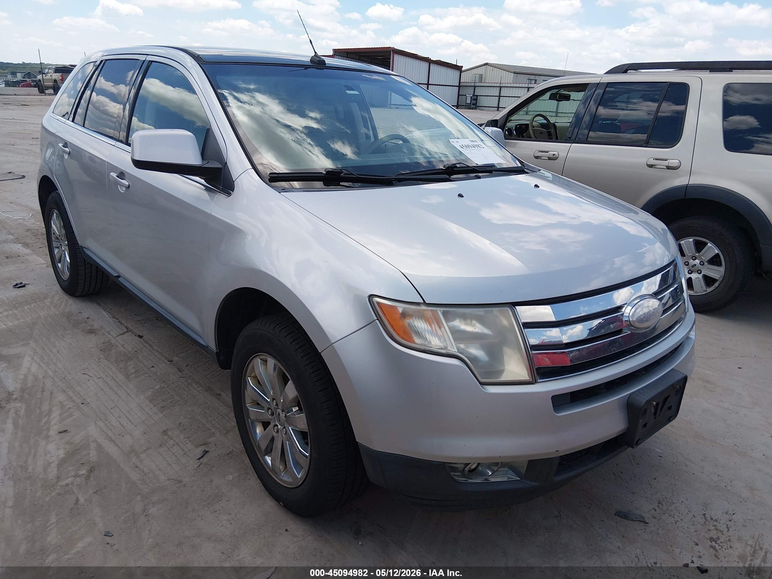 2009 Ford Edge Limited Серебряный vin: 2FMDK49C29BB03914