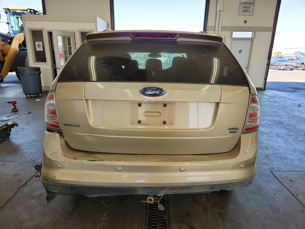 2007 Ford Edge Sel Plus Желто-коричневый vin: 2FMDK49C37BA66756