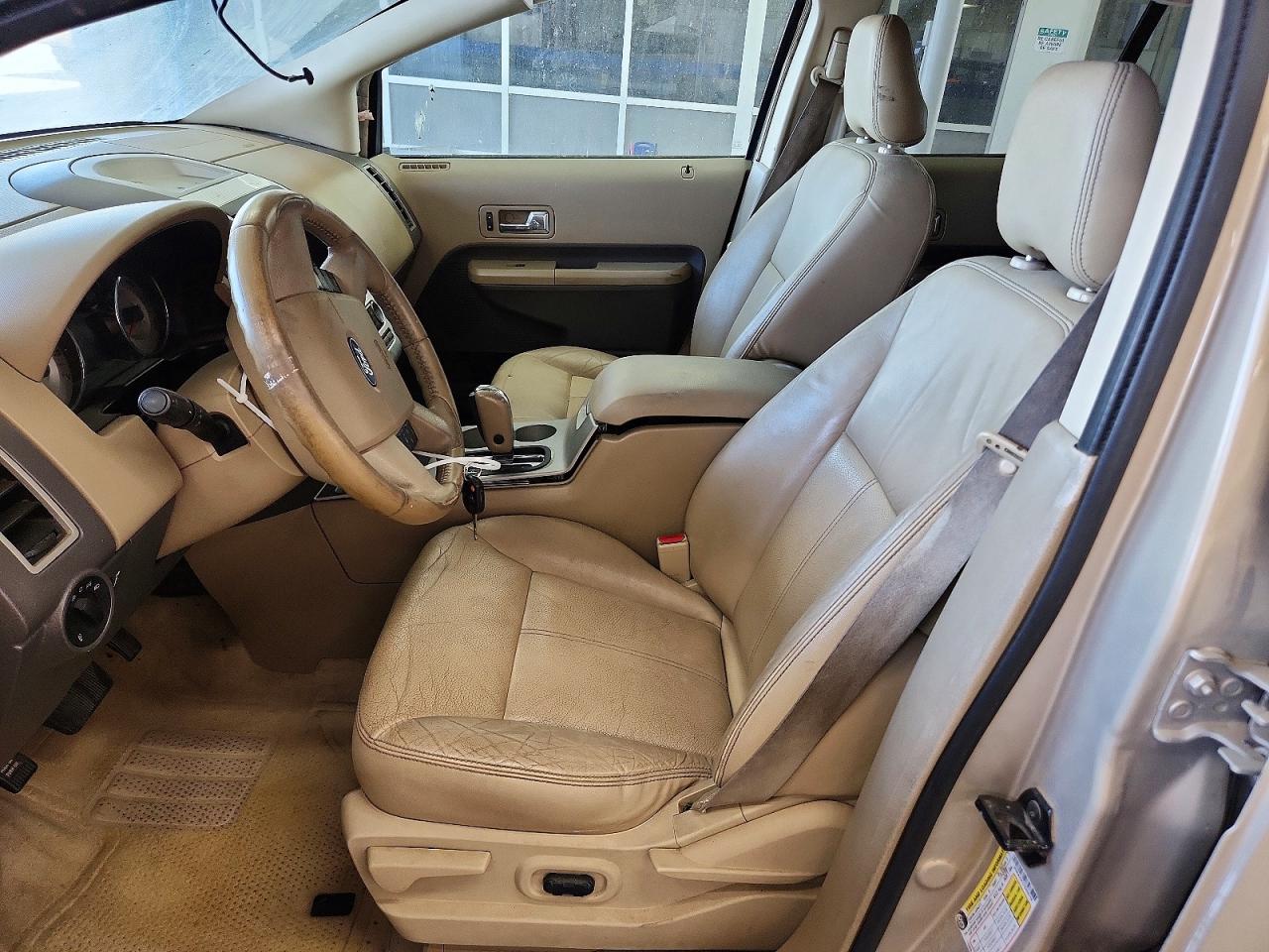 2007 Ford Edge Sel Plus Желто-коричневый vin: 2FMDK49C37BA66756