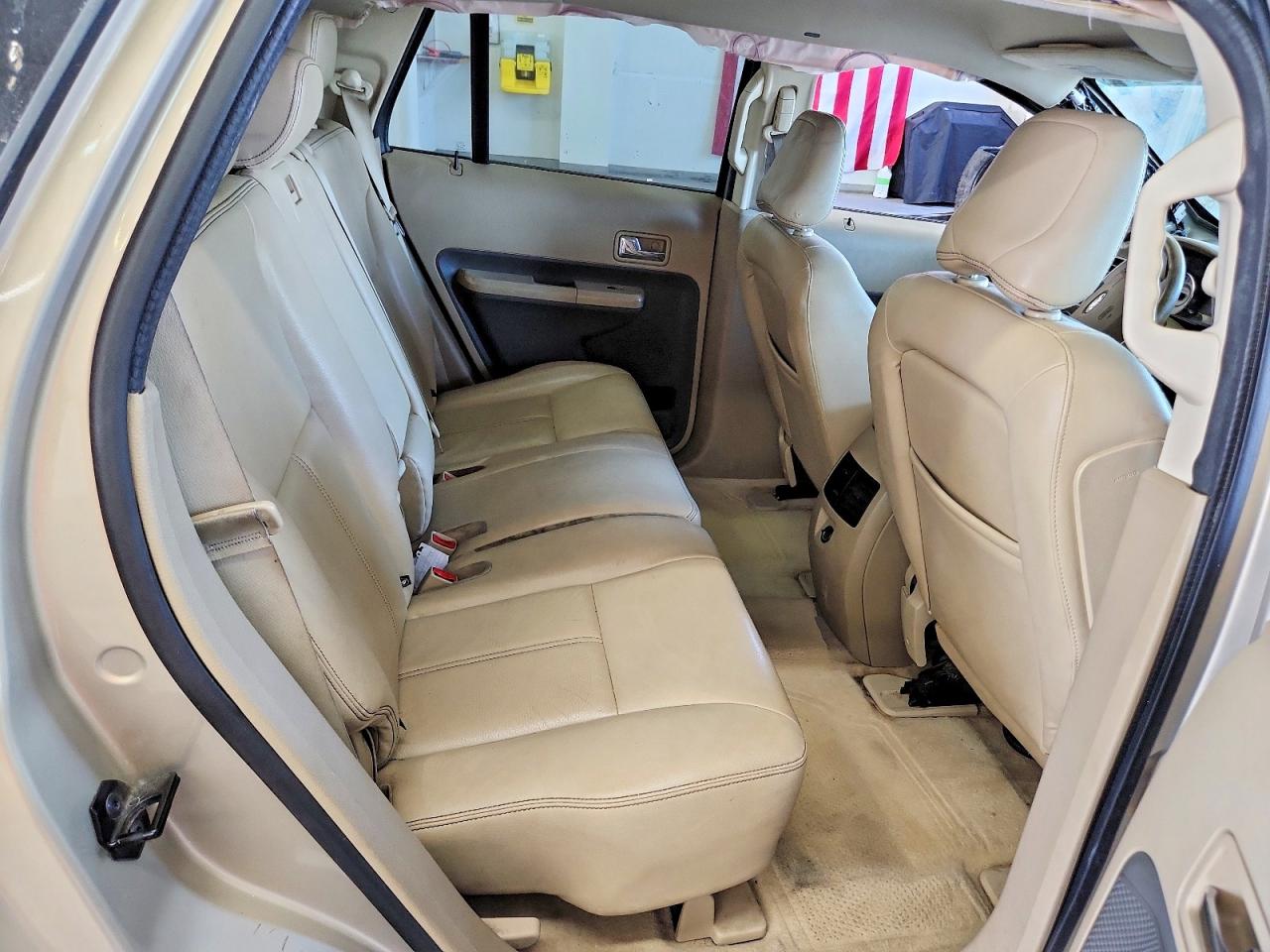 2007 Ford Edge Sel Plus Желто-коричневый vin: 2FMDK49C37BA66756
