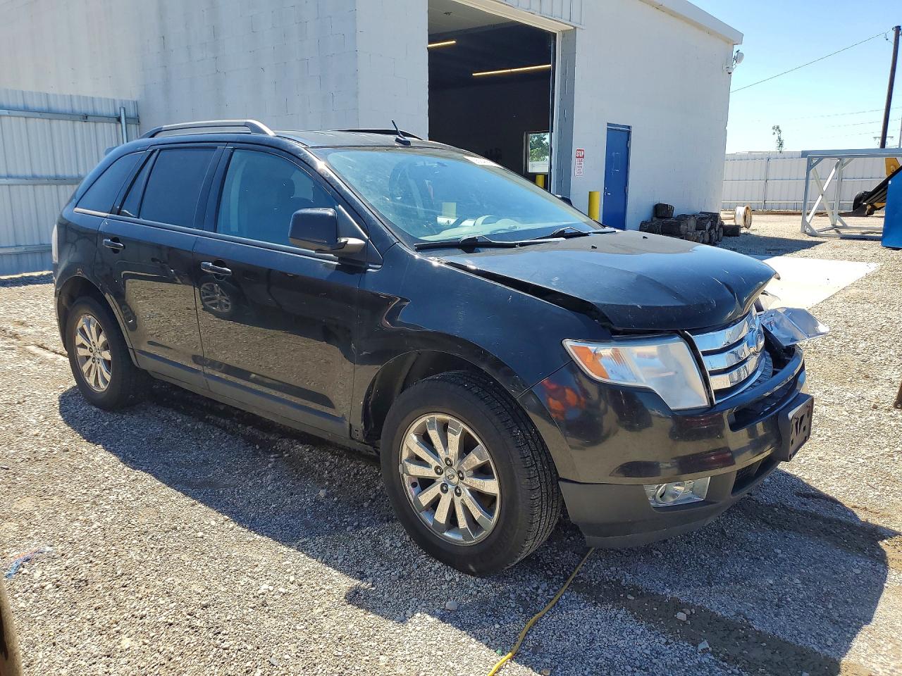 2007 Ford Edge Sel Plus Black vin: 2FMDK49C37BB30097