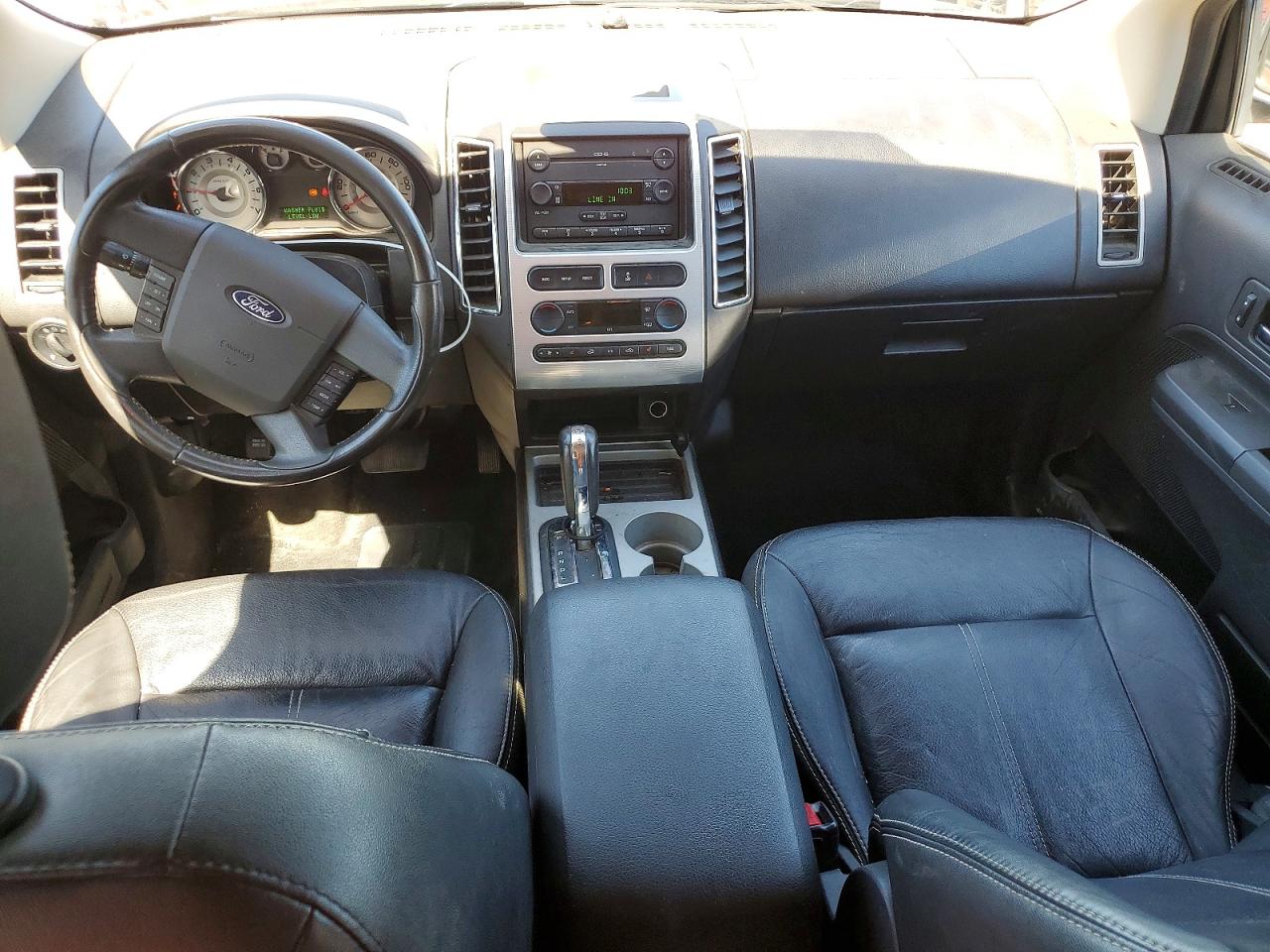 2007 Ford Edge Sel Plus Black vin: 2FMDK49C37BB30097