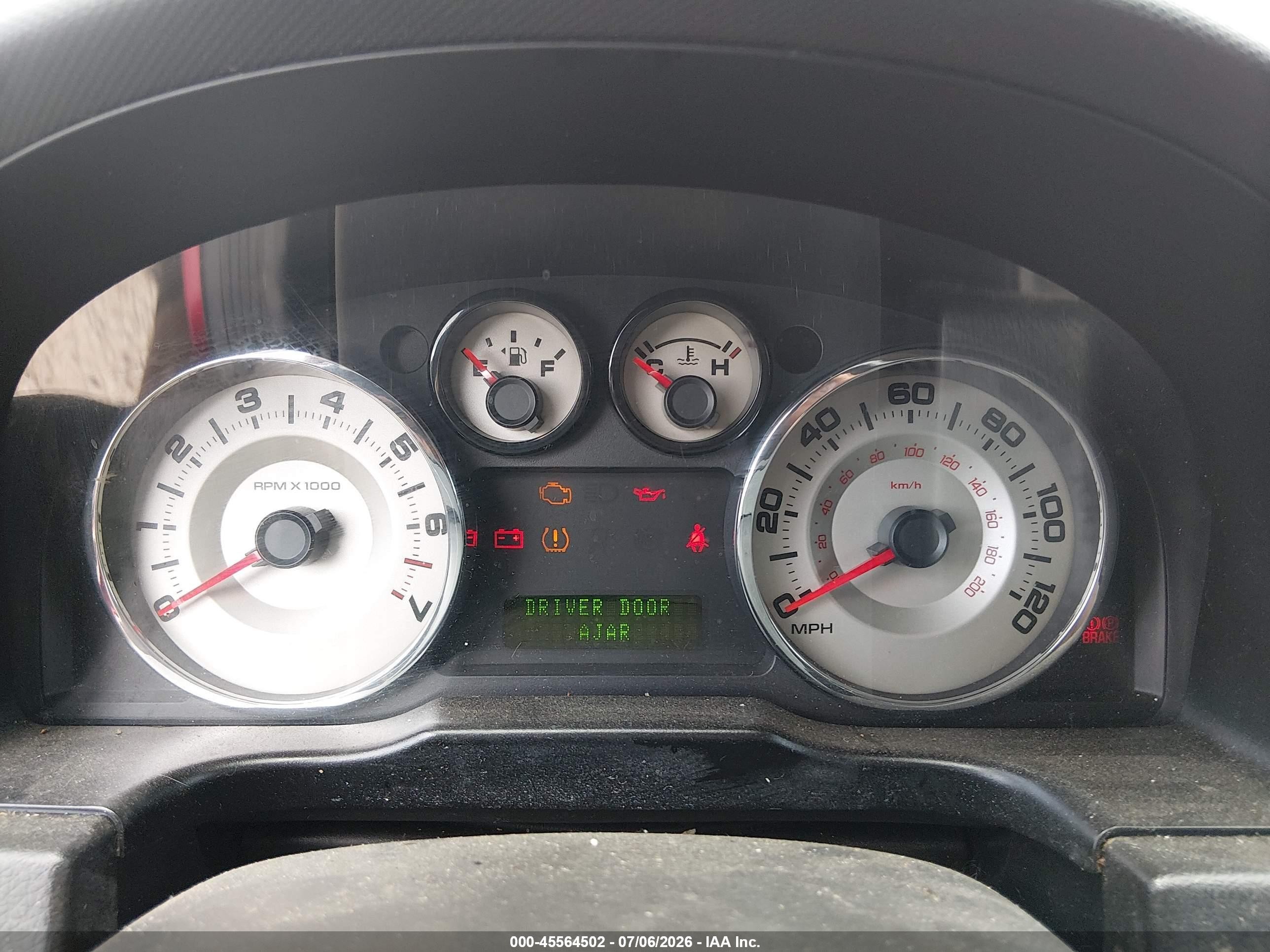 2007 Ford Edge Sel Plus Red vin: 2FMDK49C37BB66579