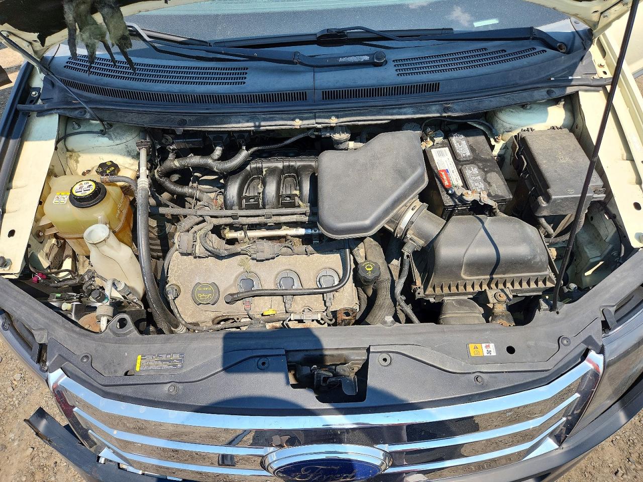 2008 Ford Edge Limited Cream vin: 2FMDK49C38BA23309