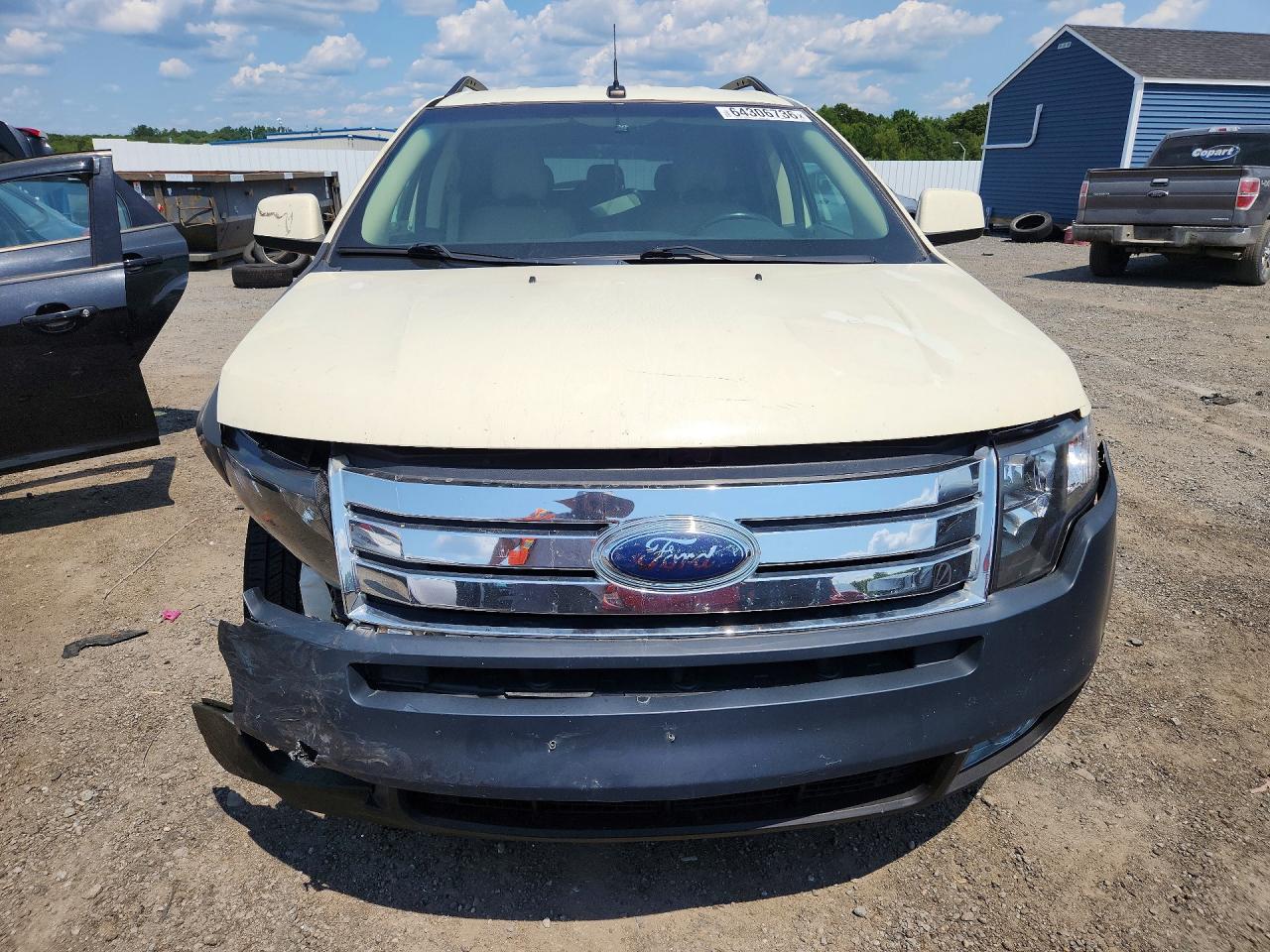 2008 Ford Edge Limited Cream vin: 2FMDK49C38BA23309