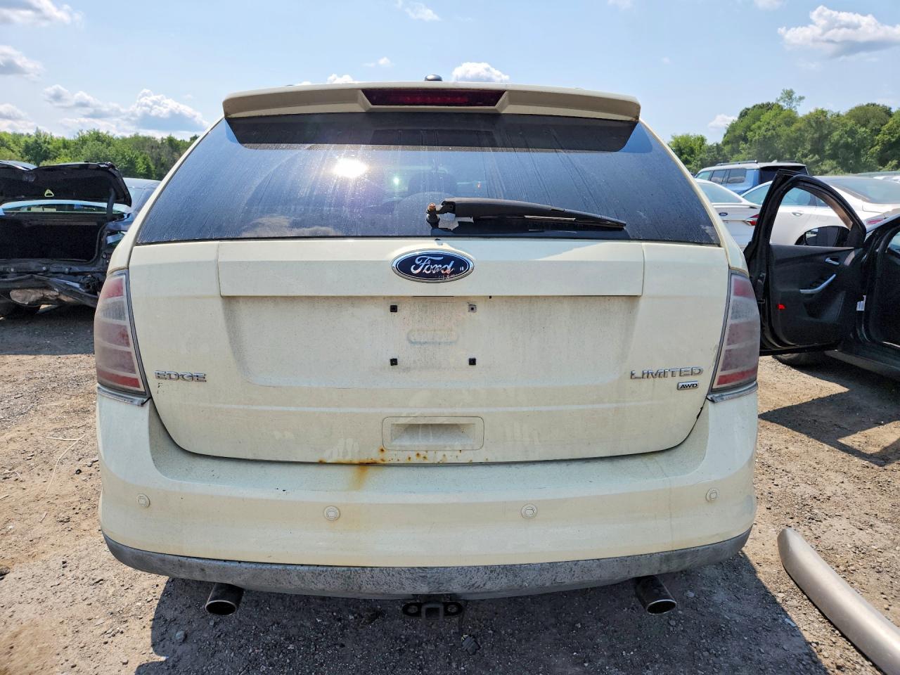 2008 Ford Edge Limited Cream vin: 2FMDK49C38BA23309