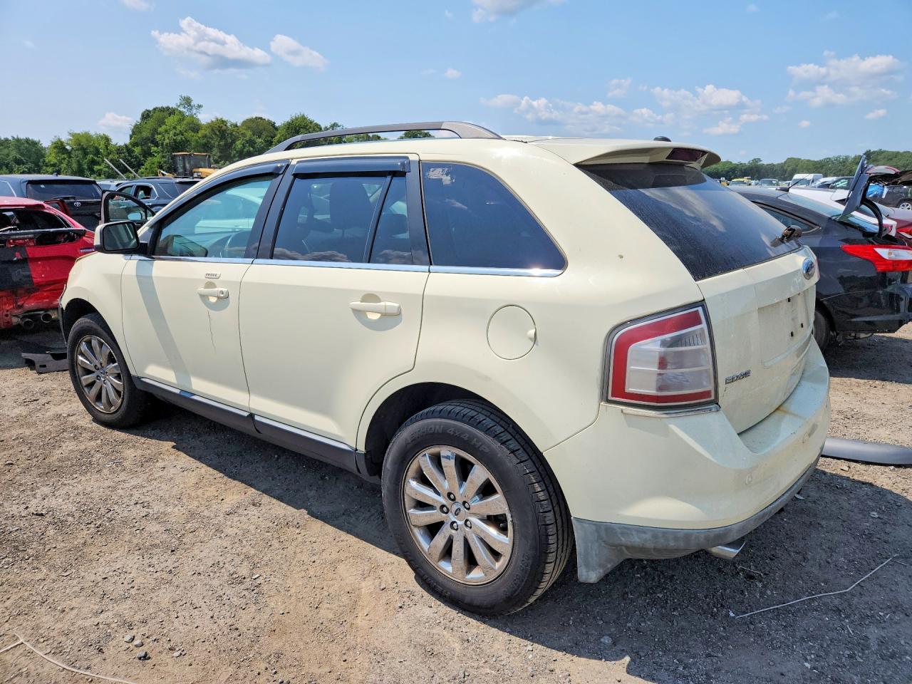 2008 Ford Edge Limited Cream vin: 2FMDK49C38BA23309