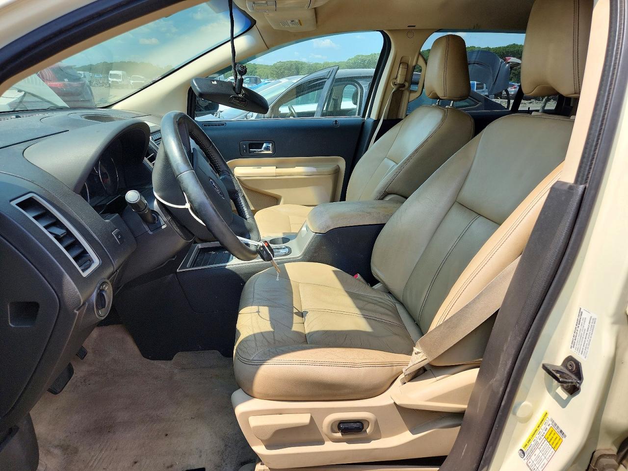 2008 Ford Edge Limited Cream vin: 2FMDK49C38BA23309