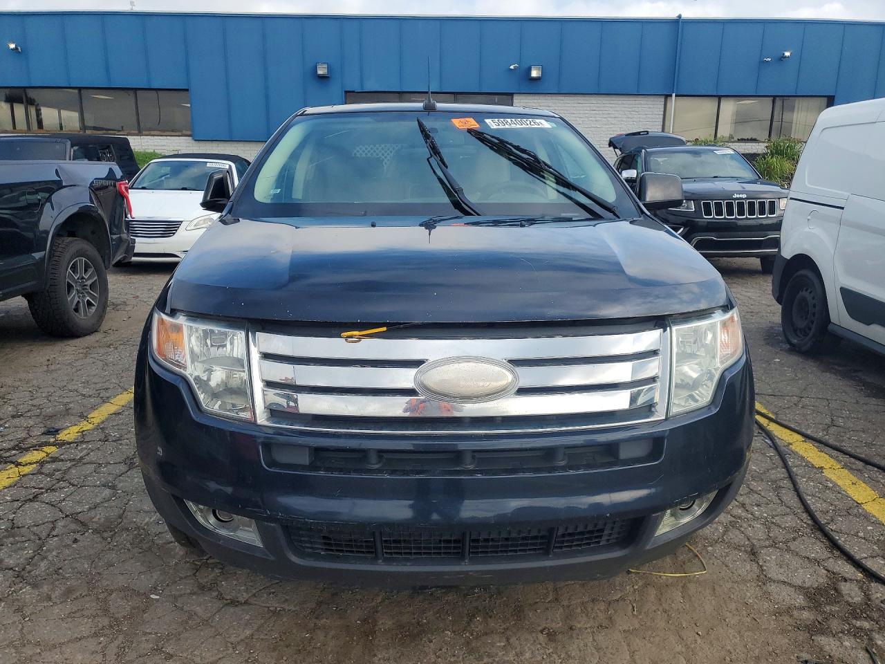 2008 Ford Edge Limited Black vin: 2FMDK49C38BA43138