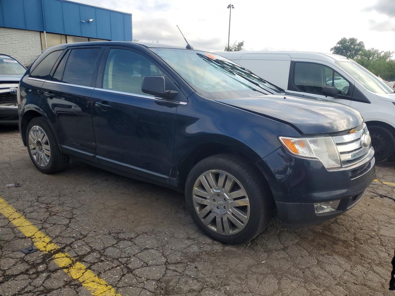 2008 Ford Edge Limited Black vin: 2FMDK49C38BA43138